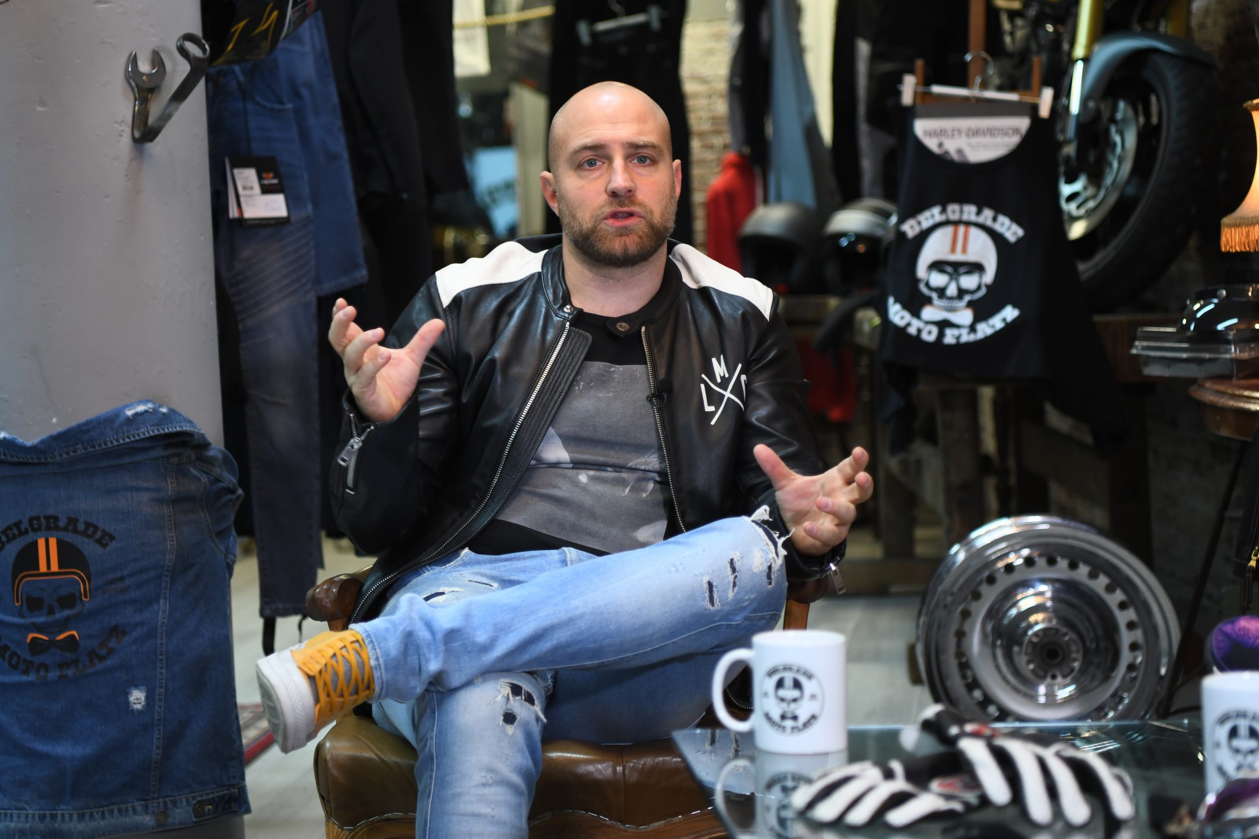 Beograd 31. decembar 2020. Ivan Jović reper Ikac intervju Foto:Goran Srdanov/Nova.rs