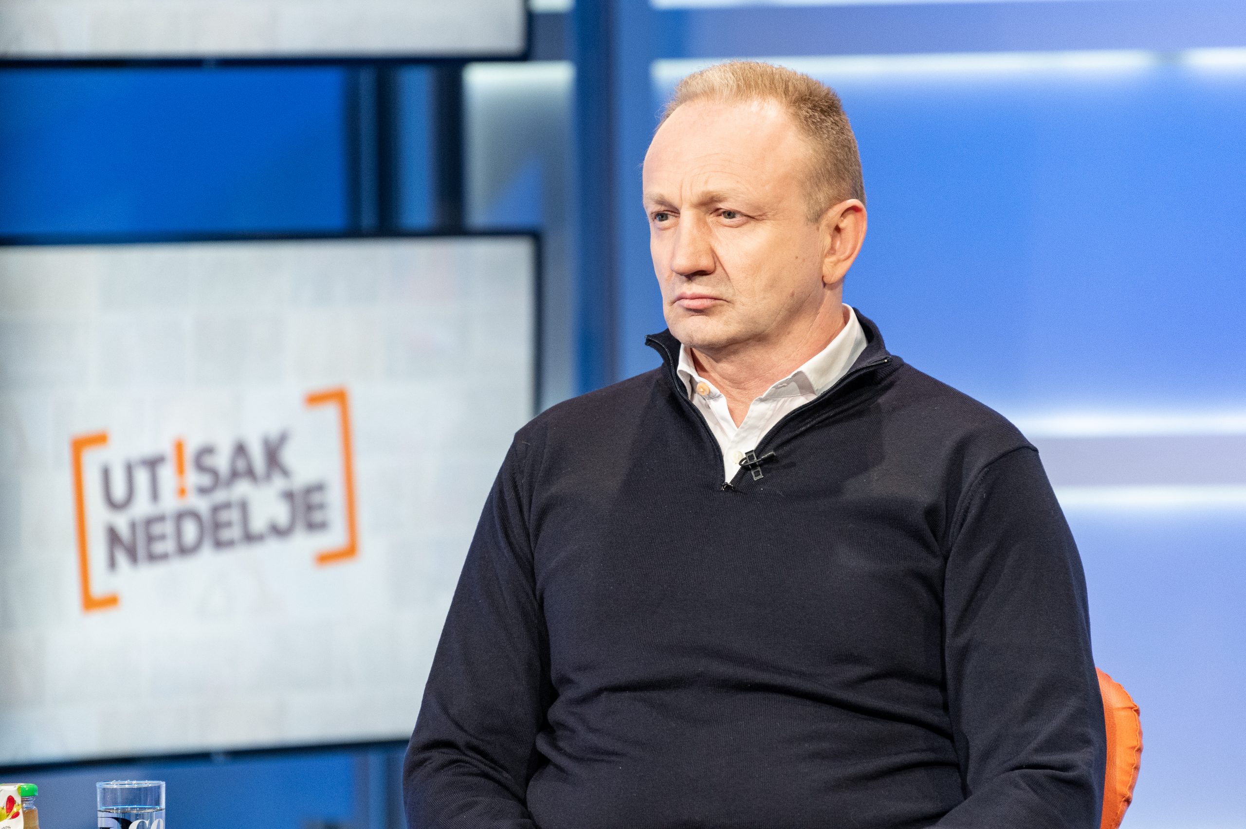 Beograd 29.11.2020. Dragan Đilas, Dragan Djilas, emisija Utisak nedelje Foto: Ivan Dinić/Nova S