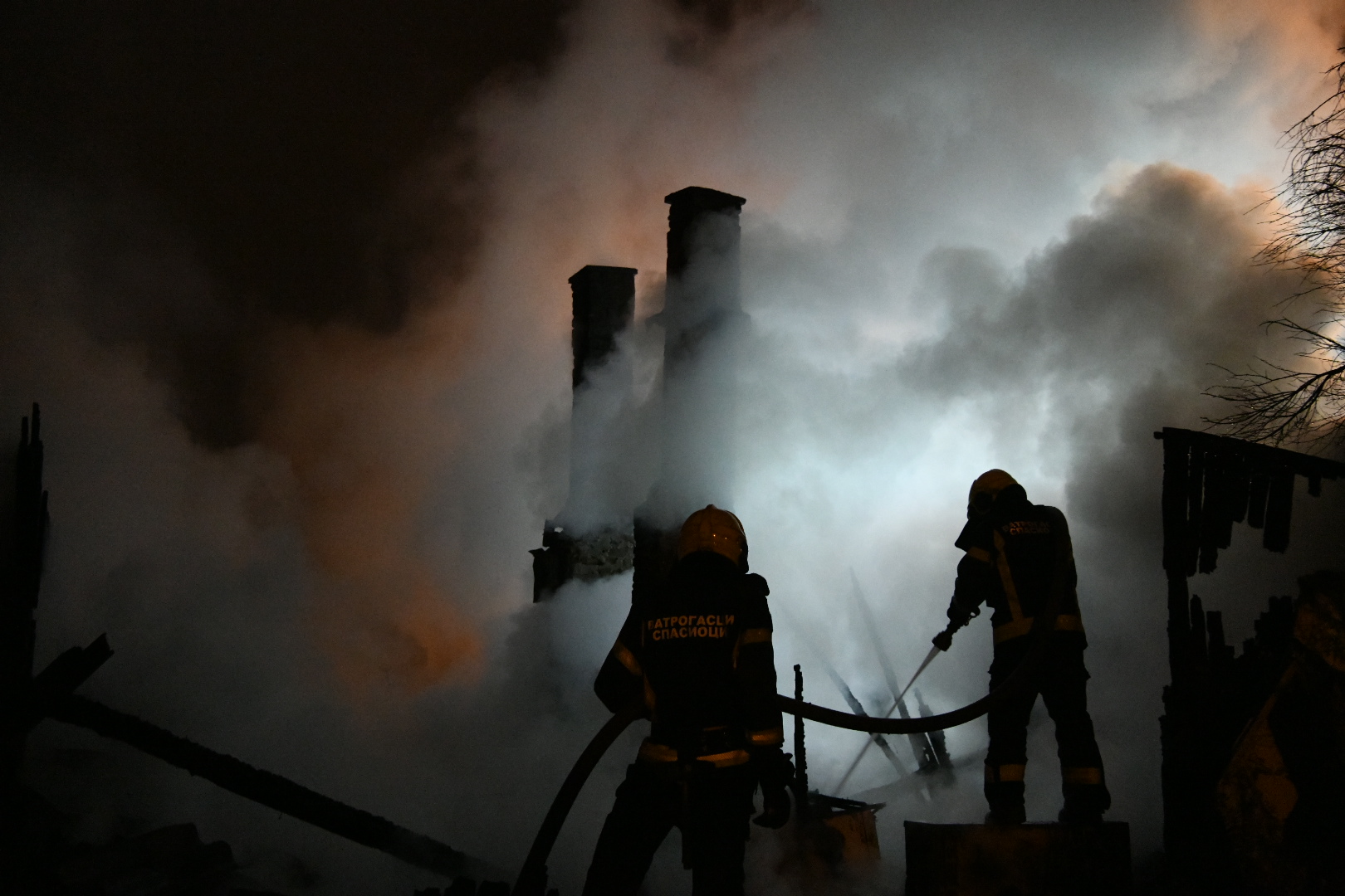 Beograd 04. novembar 2020. Vinca pozar vatrogasci Foto:Vesna Lalić/Nova.rs