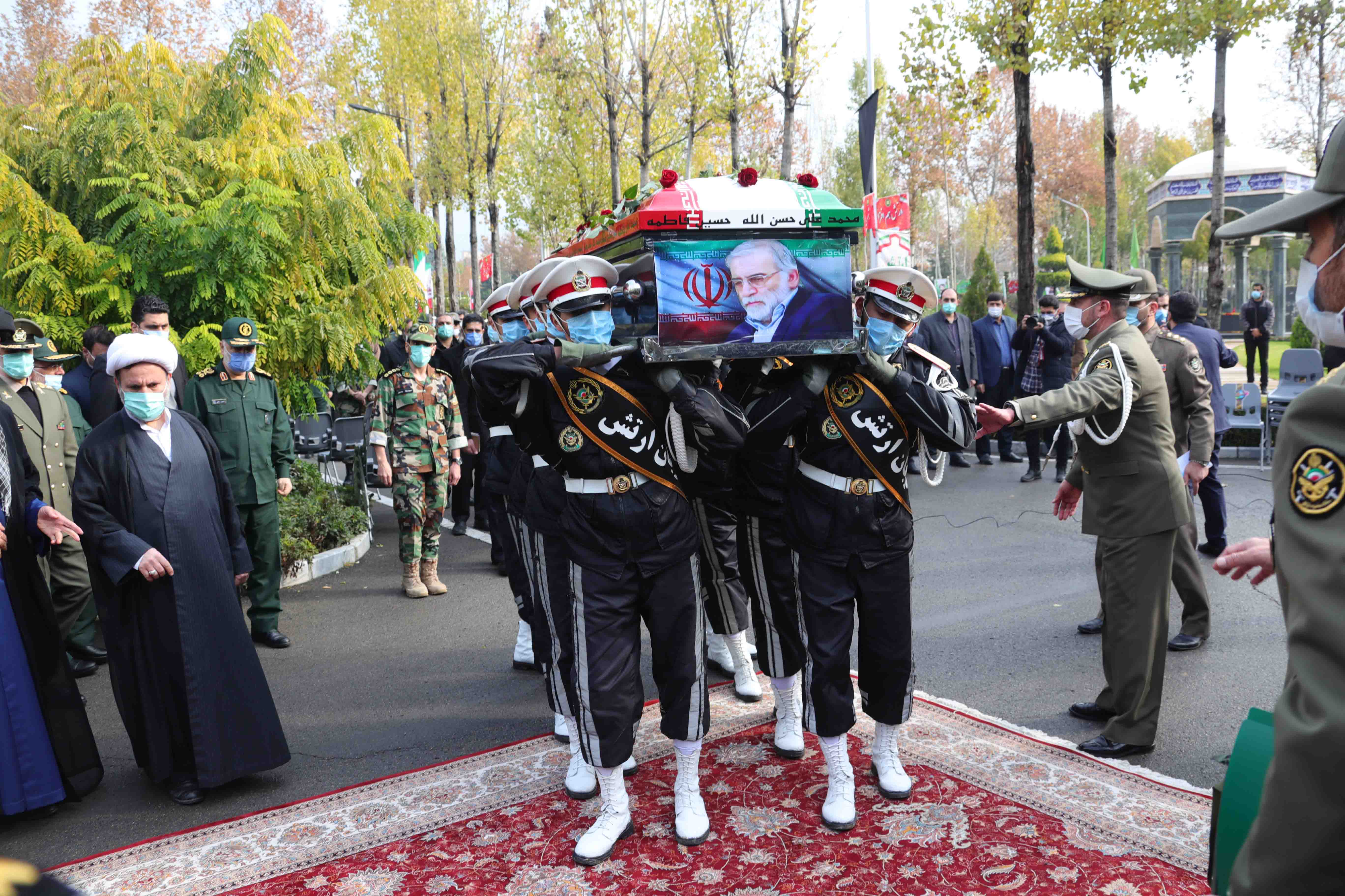 Funeral of assassinated Iranian nuclear scientist
