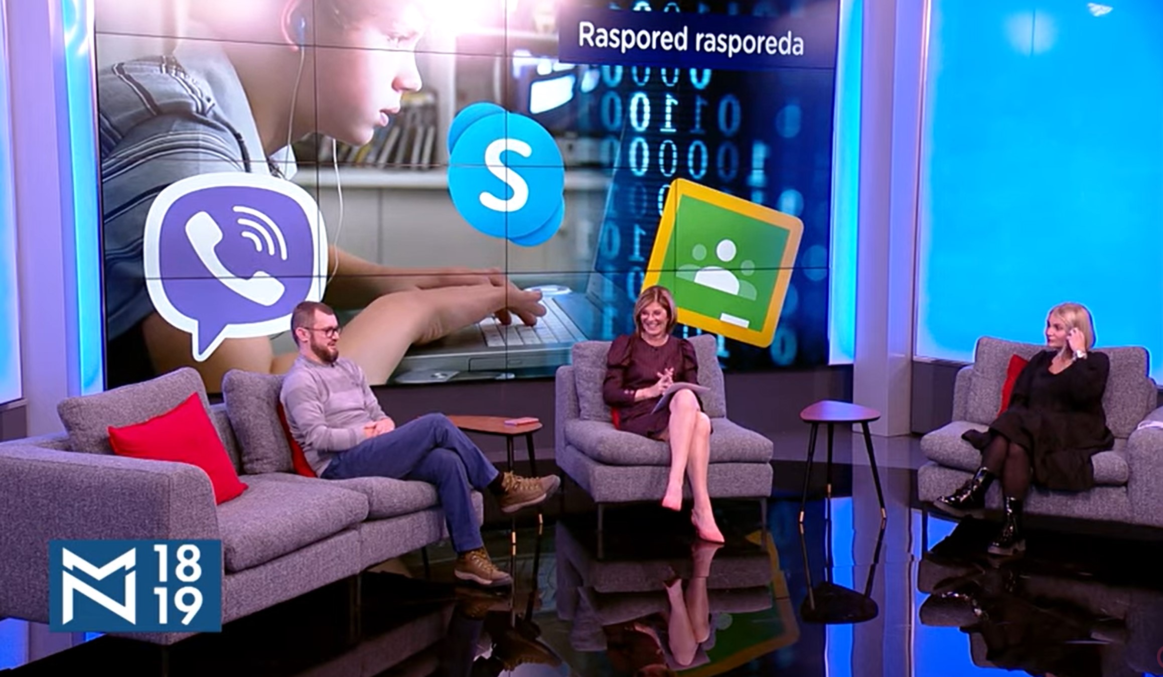 Medju Nama
Raspored rasporeda - gosti Darko Milošević, Snežana Romandić