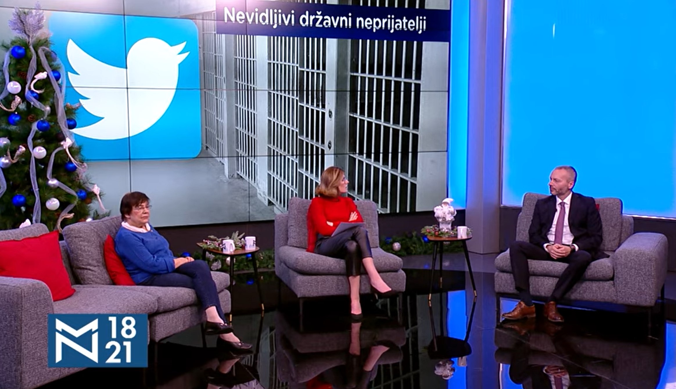 Medju Nama
Nevidljivi državni neprijatelji - gosti Vesna Pešić, Aleksandar Olenik