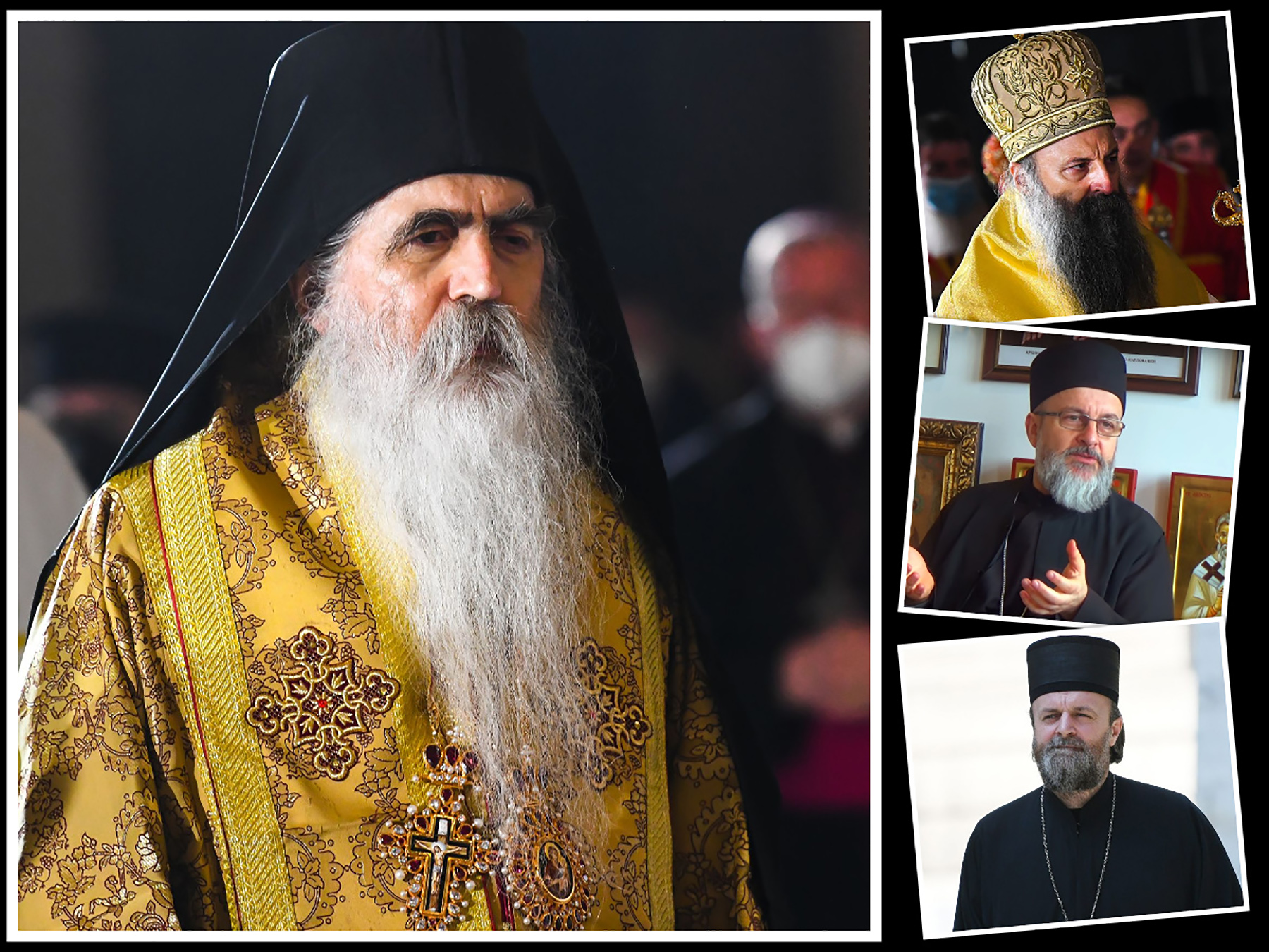 Porfirije Stefan Saric Vladimir Vukasimovic Irinej Bulovic