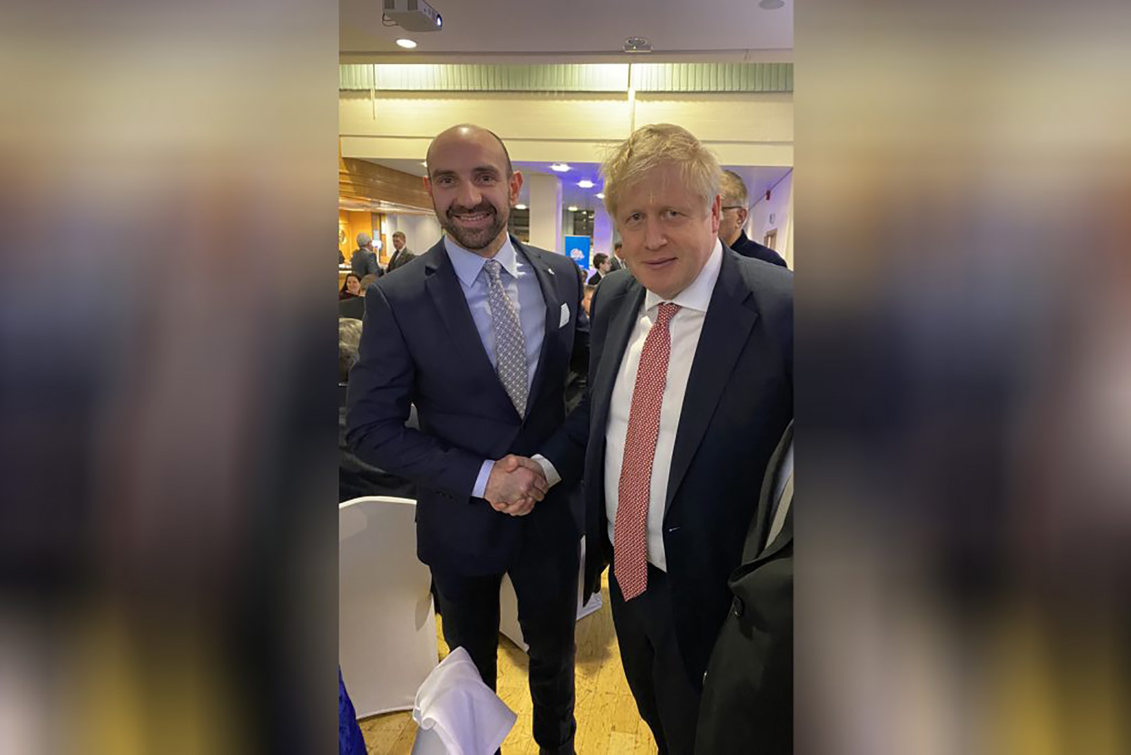 Pavle Ljujić, Boris Džonson, Engleska, London, koronavirus Foto: Privatna arhiva