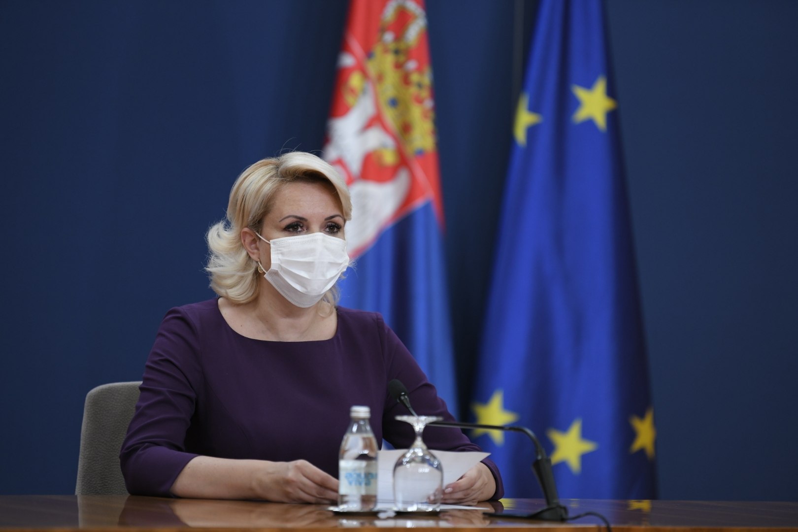 Beograd 16.10.2020. Darija Kisić Tepavčević, Krizni štab, konferencija za novinare, KZN Foto: Dragan Mujan/Nova.rs