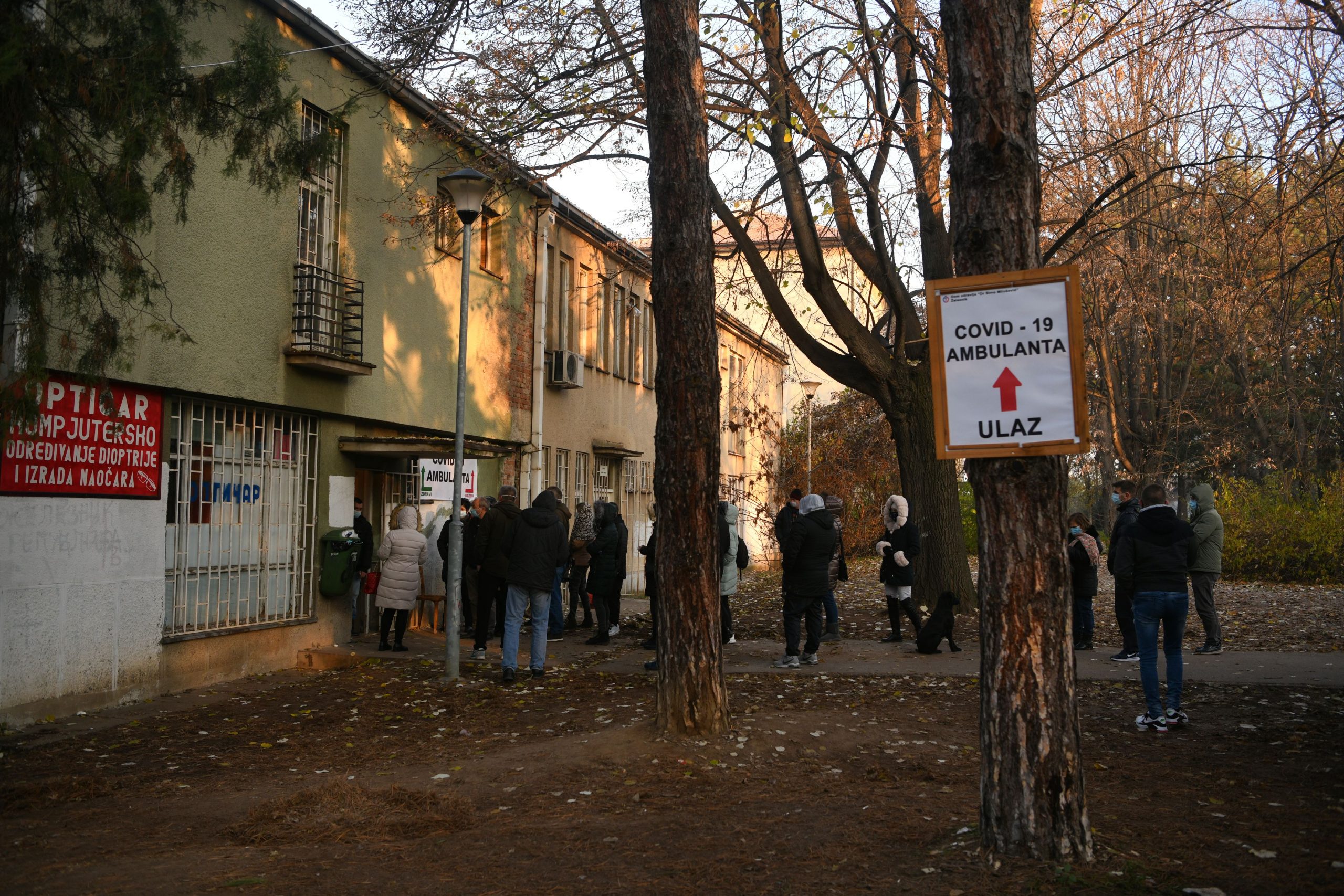 Beograd 01.12.2020. Železnik, kovid ambulanta, koronavirus, pacijent, pacijenti Foto: Filip Krainčanić/Nova.rs