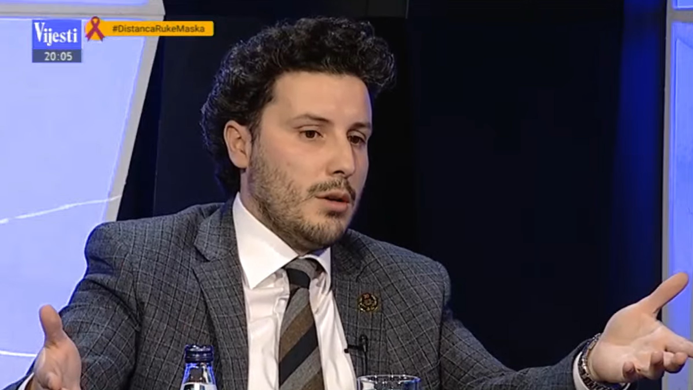 Načisto sa Petrom Komnenićem (intervju sa Dritanom Abazovićem, predsjednikom Građanskog pokreta URA)