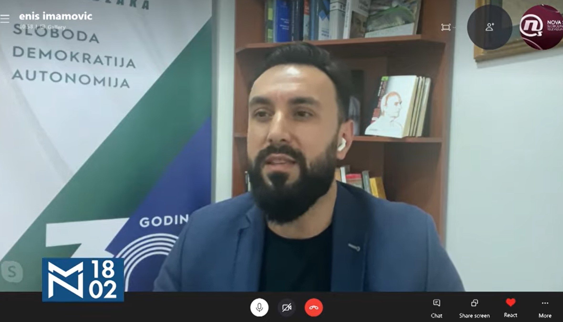 Medju Nama
Biti opozicija u Srbiji - gosti Vladan Glišić i Enis Imamović