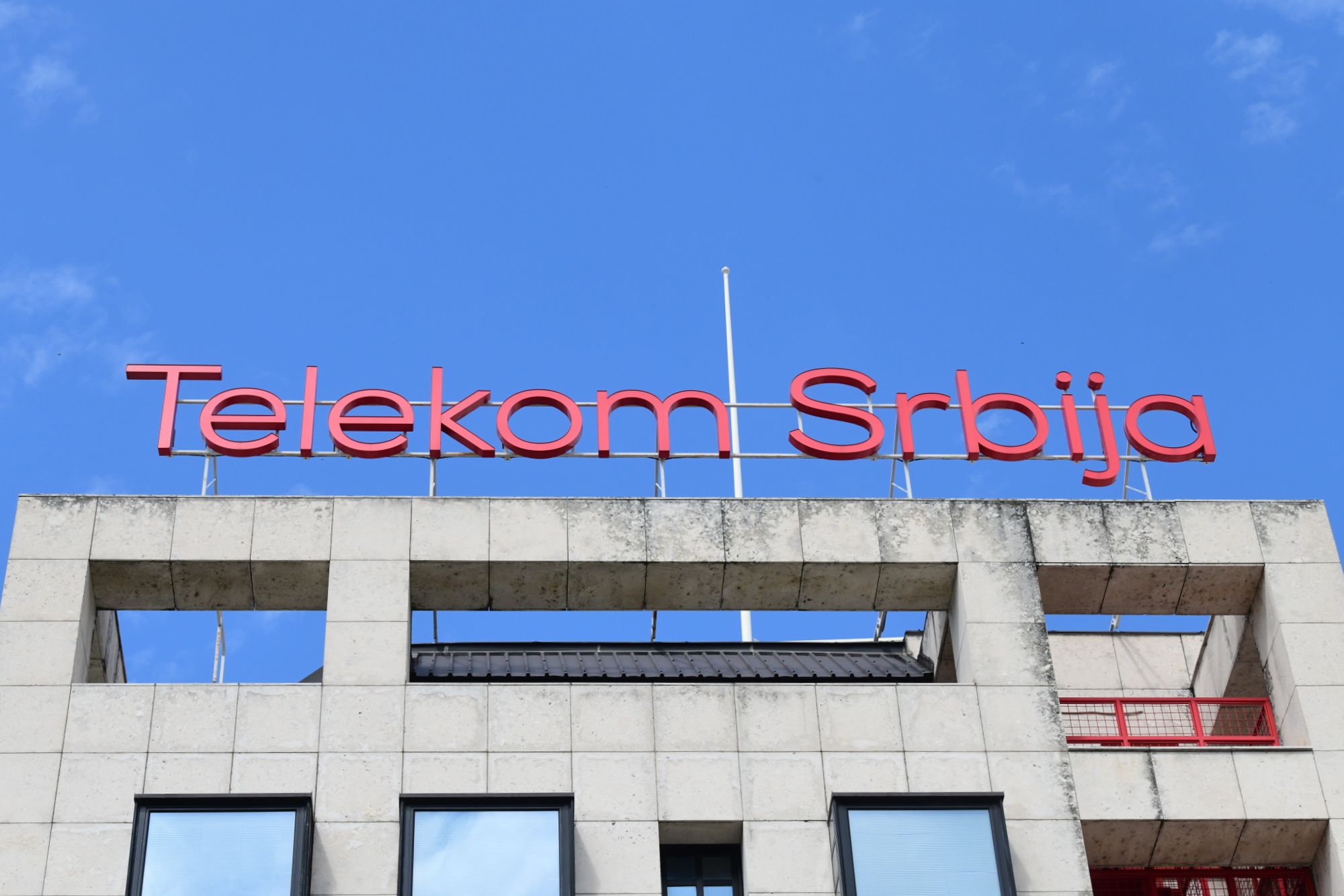 Beograd 24.08.2020. Telekom Srbija,, zgrada, znak Foto: Goran Srdanov/Nova.rs