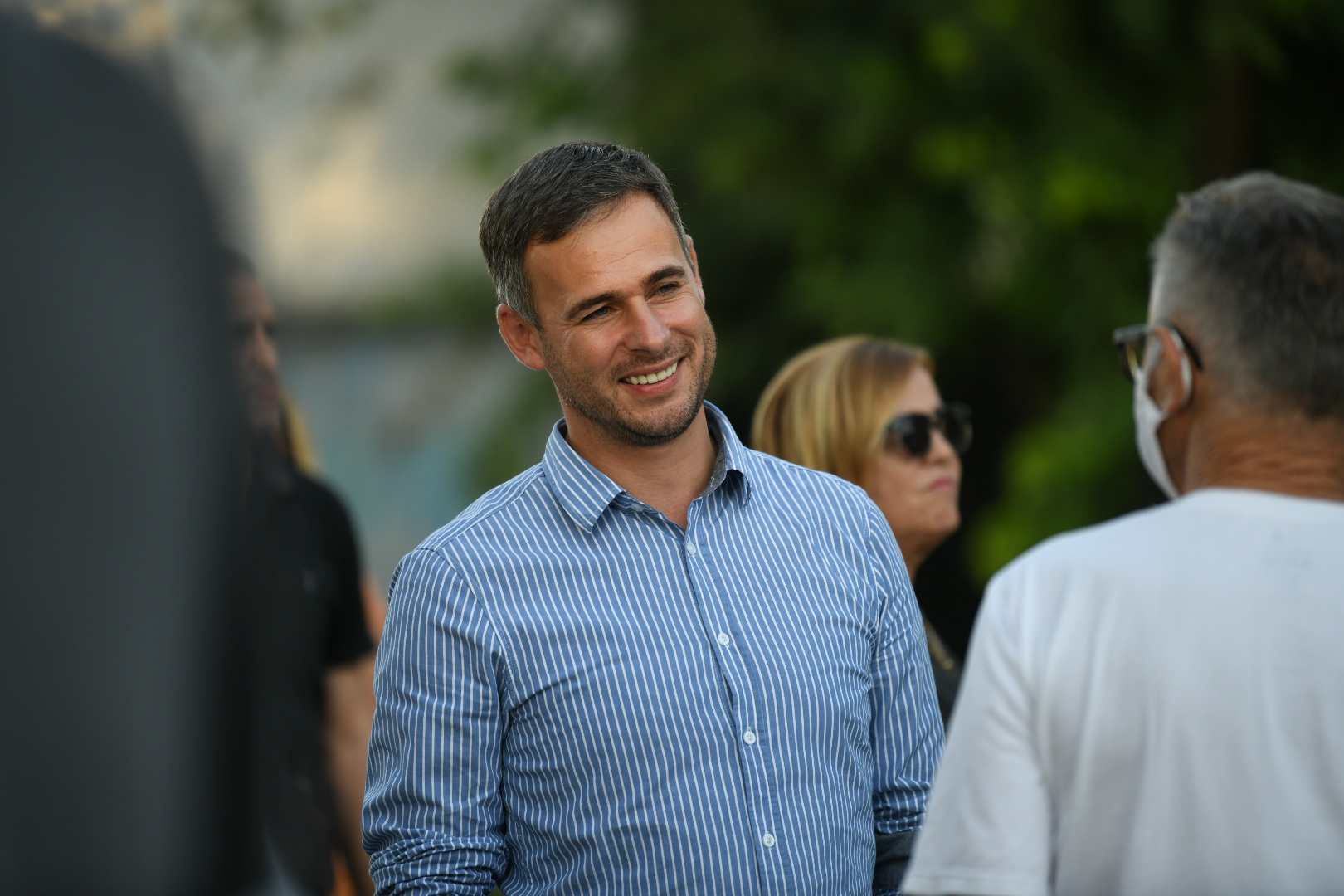 Smederevo 22.08.2020. Miroslav Aleksić, Protest, zagađenje, zagadjenje, crna kiša, opiljci, vazduh Foto: Vesna Lalić/Nova.rs