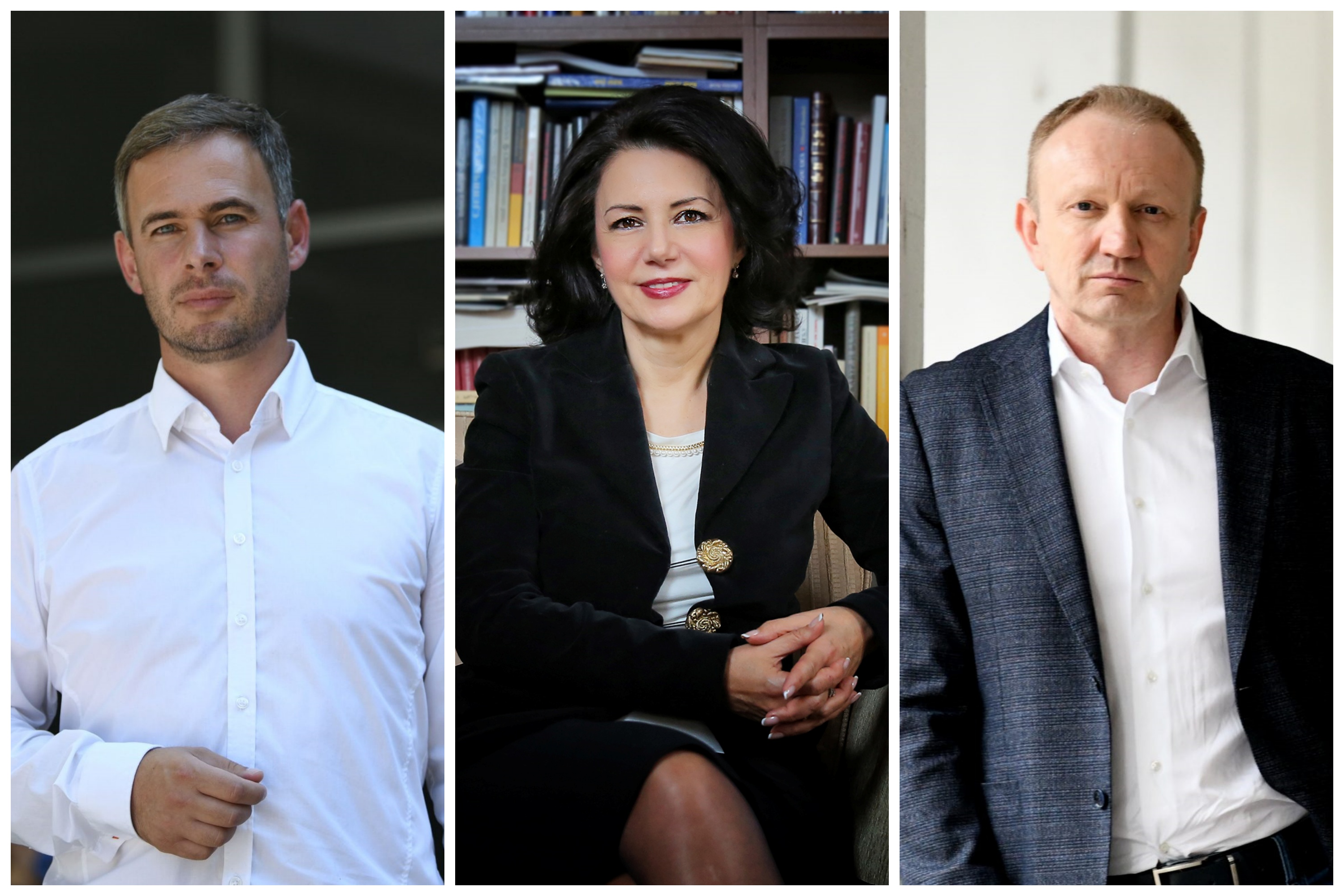 Miroslav Aleksić, Sanda Rašković Ivić, Dragan Đilas, Dragan Djilas Foto: Arhiva