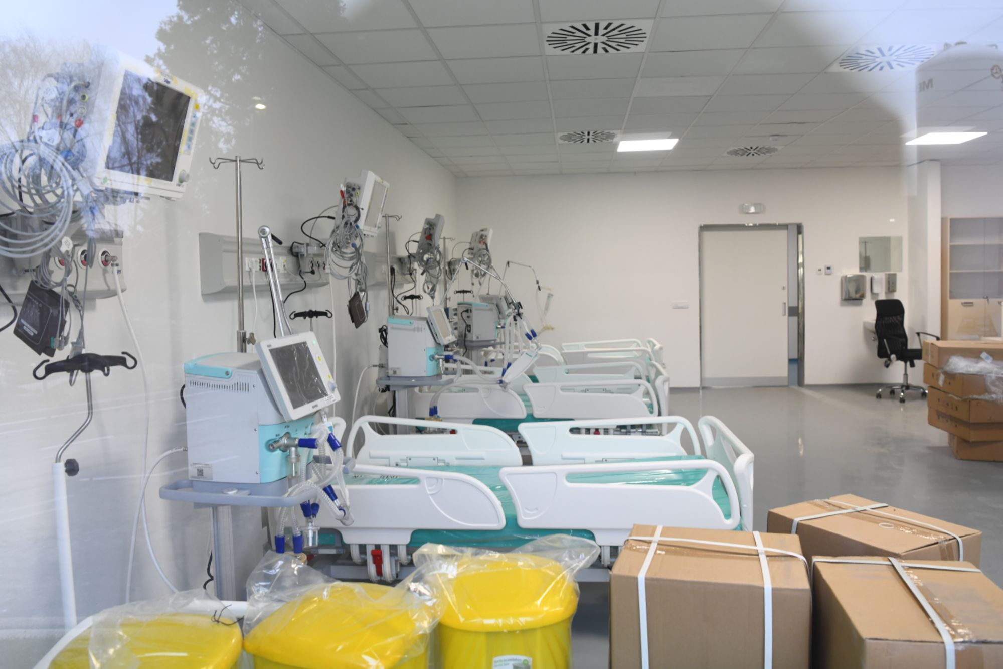 Beograd 04.12.2020. Covid bolnica Batajnica, kovid bolnica, koronavirus, obilazak, soba, iznutra,  unutra Foto: Goran Srdanov/Nova.rs