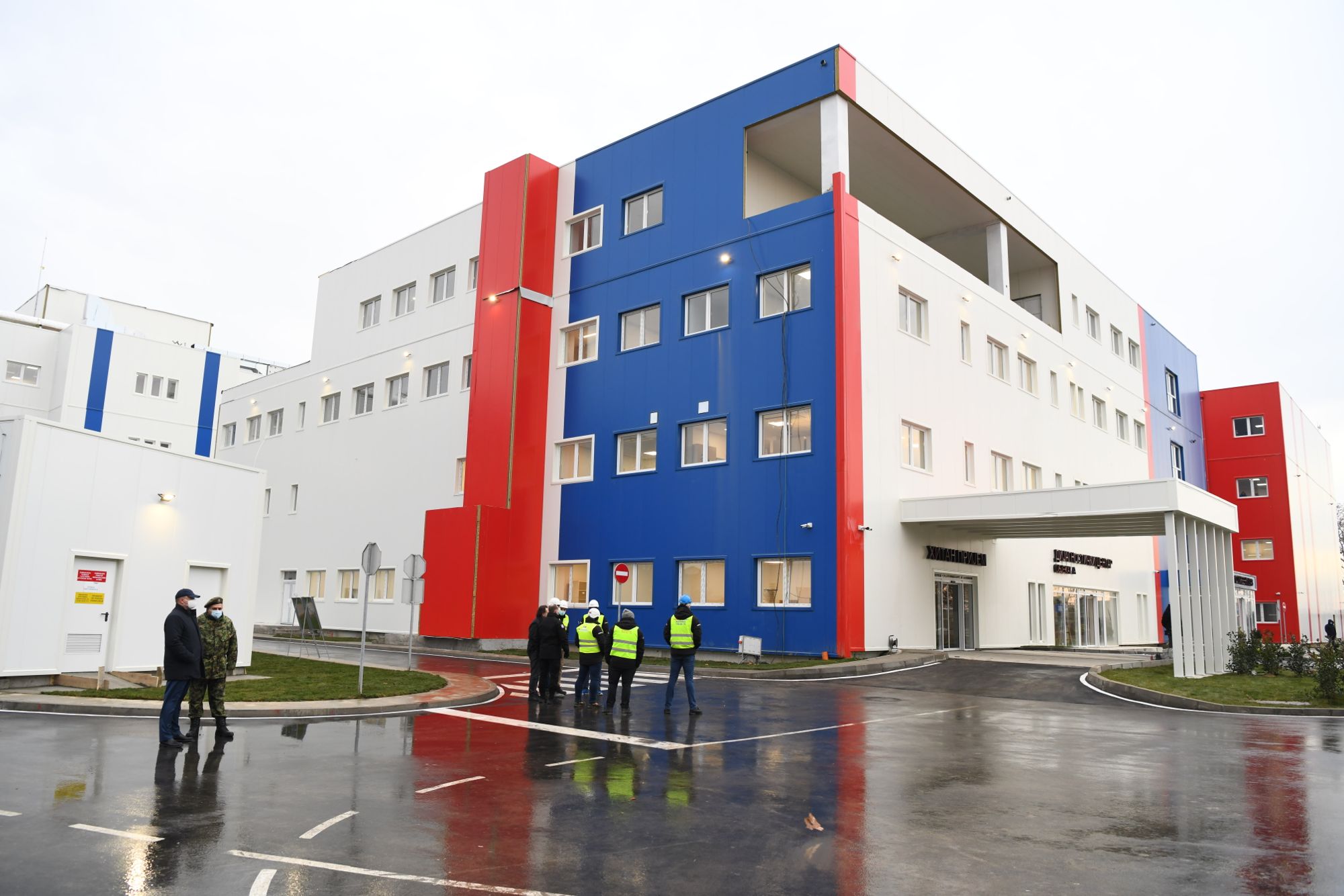 Beograd 04.12.2020. Covid bolnica Batajnica, kovid bolnica, koronavirus, obilazak Foto: Goran Srdanov/Nova.rs