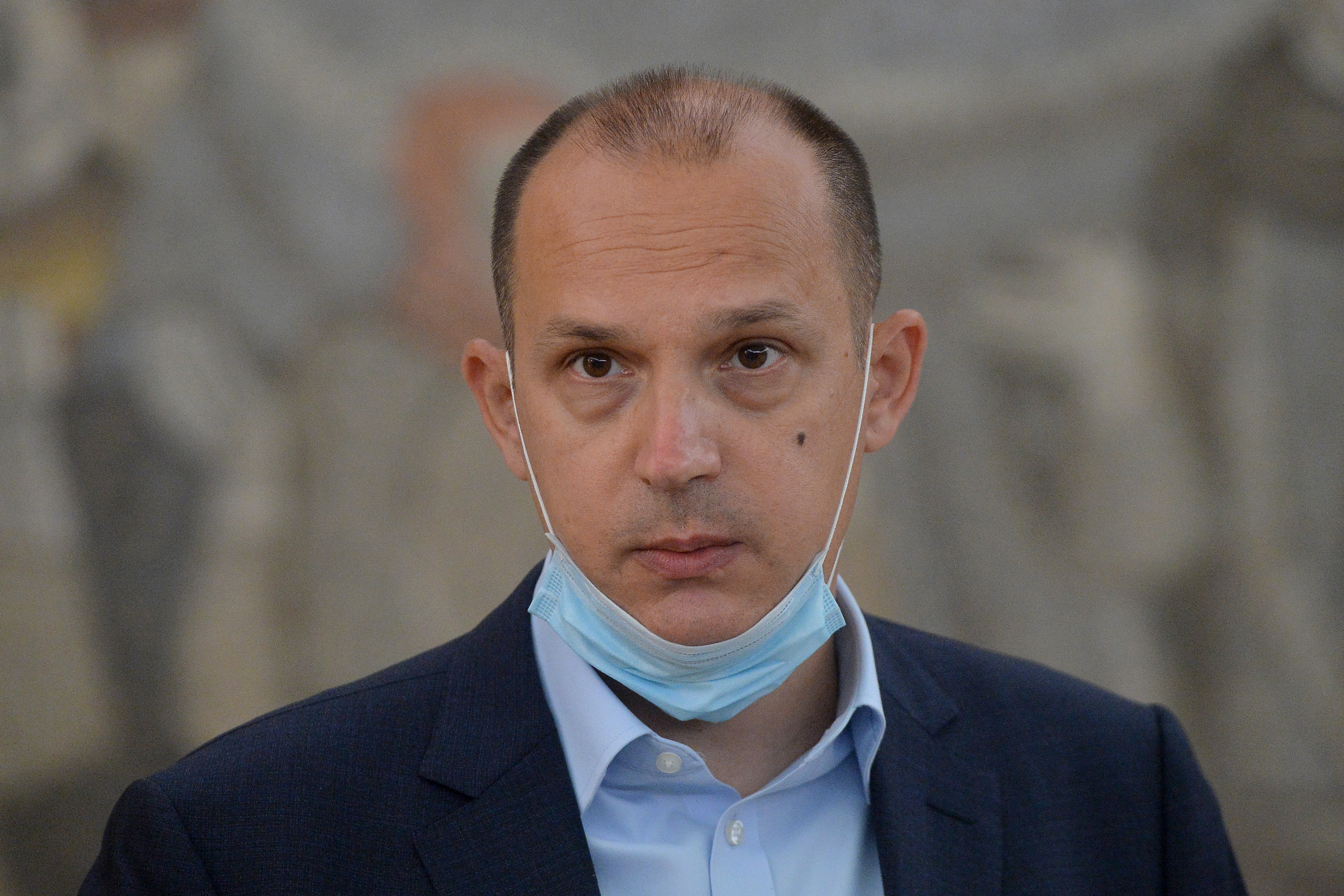 Beograd, 25. avgusta 2020.- Ministar zdravlja Zlatibor Loncar daje izjavu medijima. Ministar zdravlja Zlatibor Loncar sastao se sa direktorima kovid bolnica u Srbiji. FOTO TANJUG/ ZORAN ZESTIC/ nr