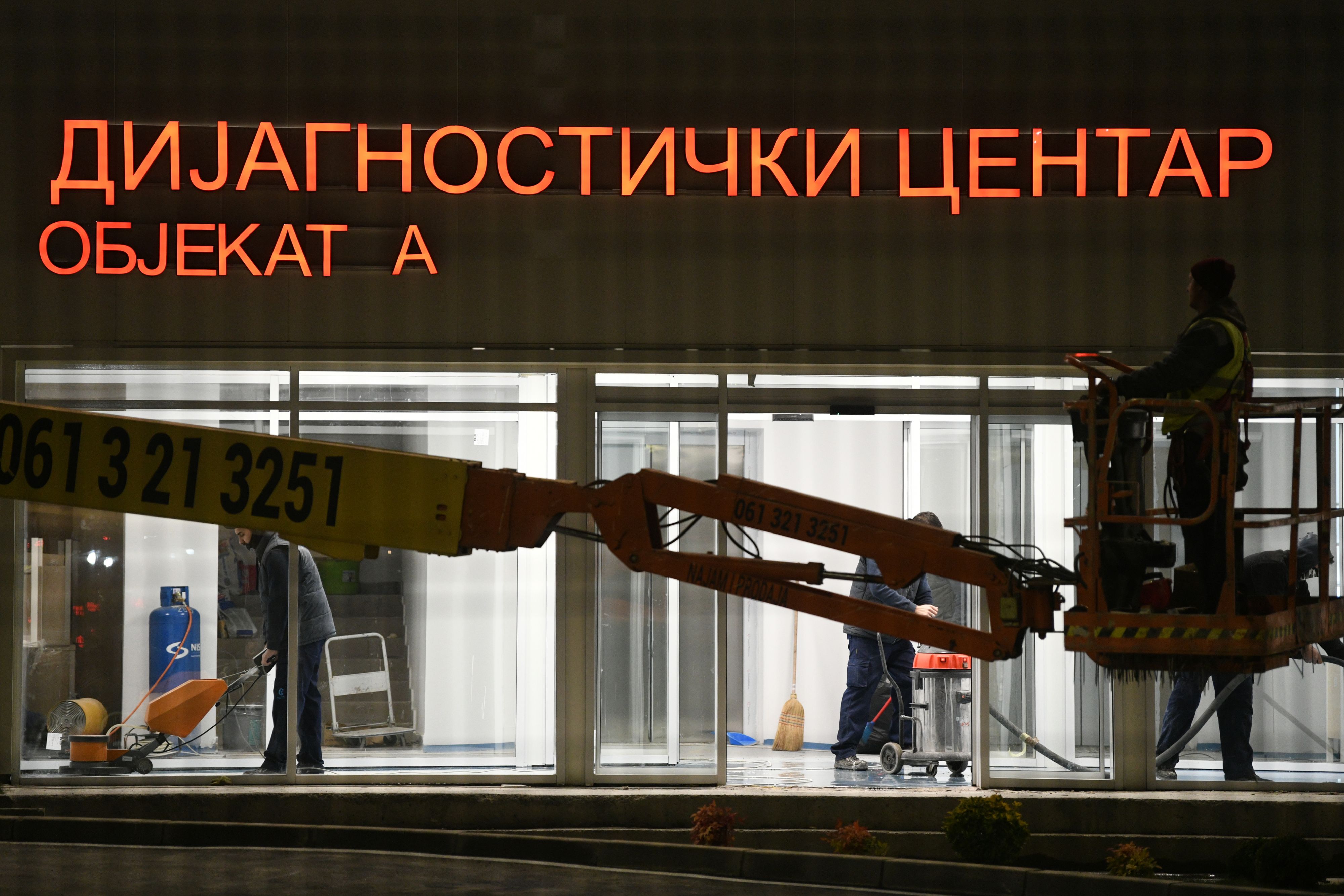 Beograd, 4.12.2020. Batajnica, Kovid bolnica, radovi, otvaranje bolnice, koronavirus Foto: Filip Krainčanić/Nova.rs