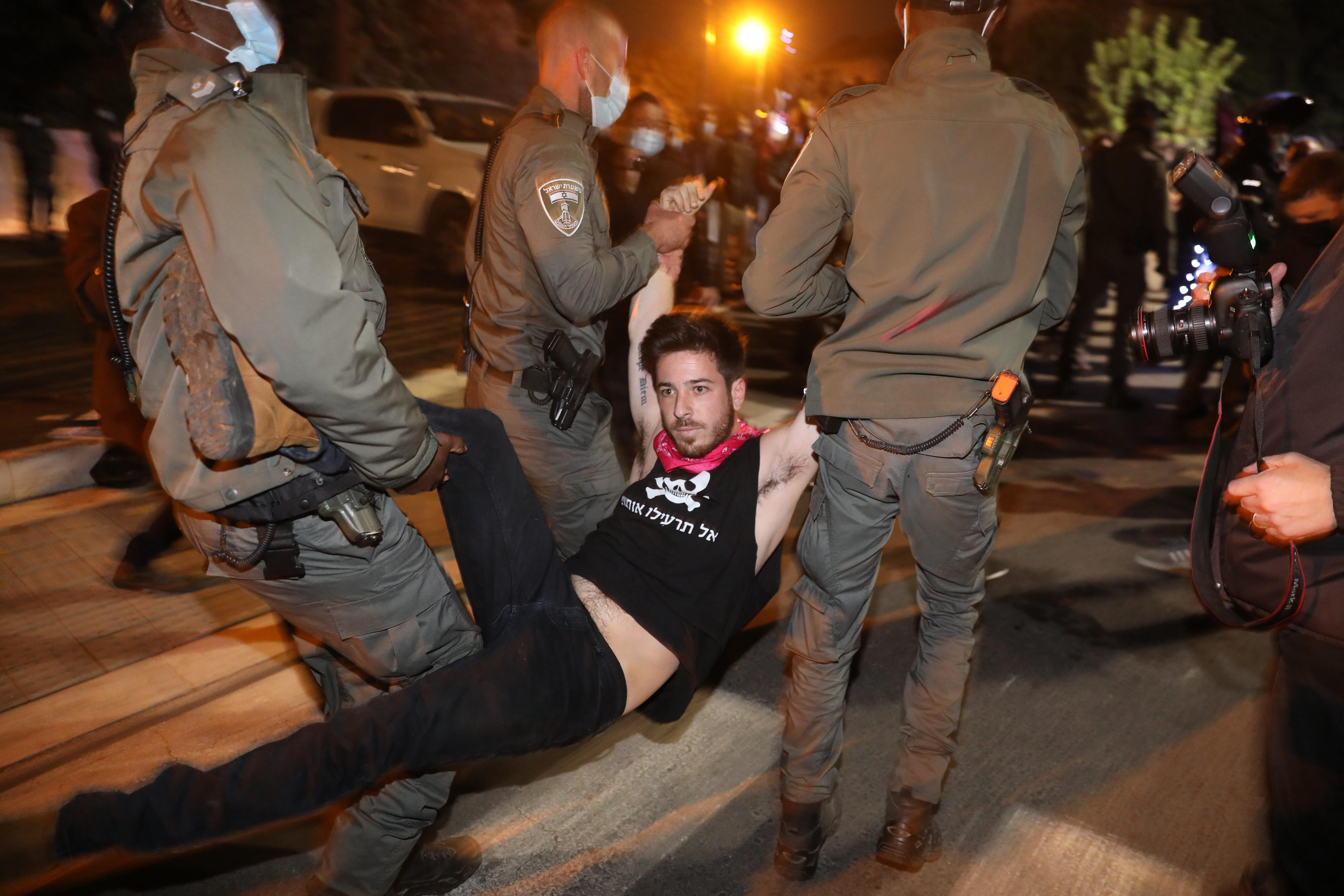 Anti-Netanyahu protest in Jerusalem