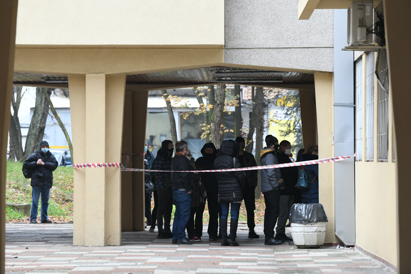 Beograd, 24.11.2020. Koronavirus, Covid 19, Kovid ambulanta, red, redovi, test, testiranje, Ustanička Foto: Vesna Lalić/Nova.rs
