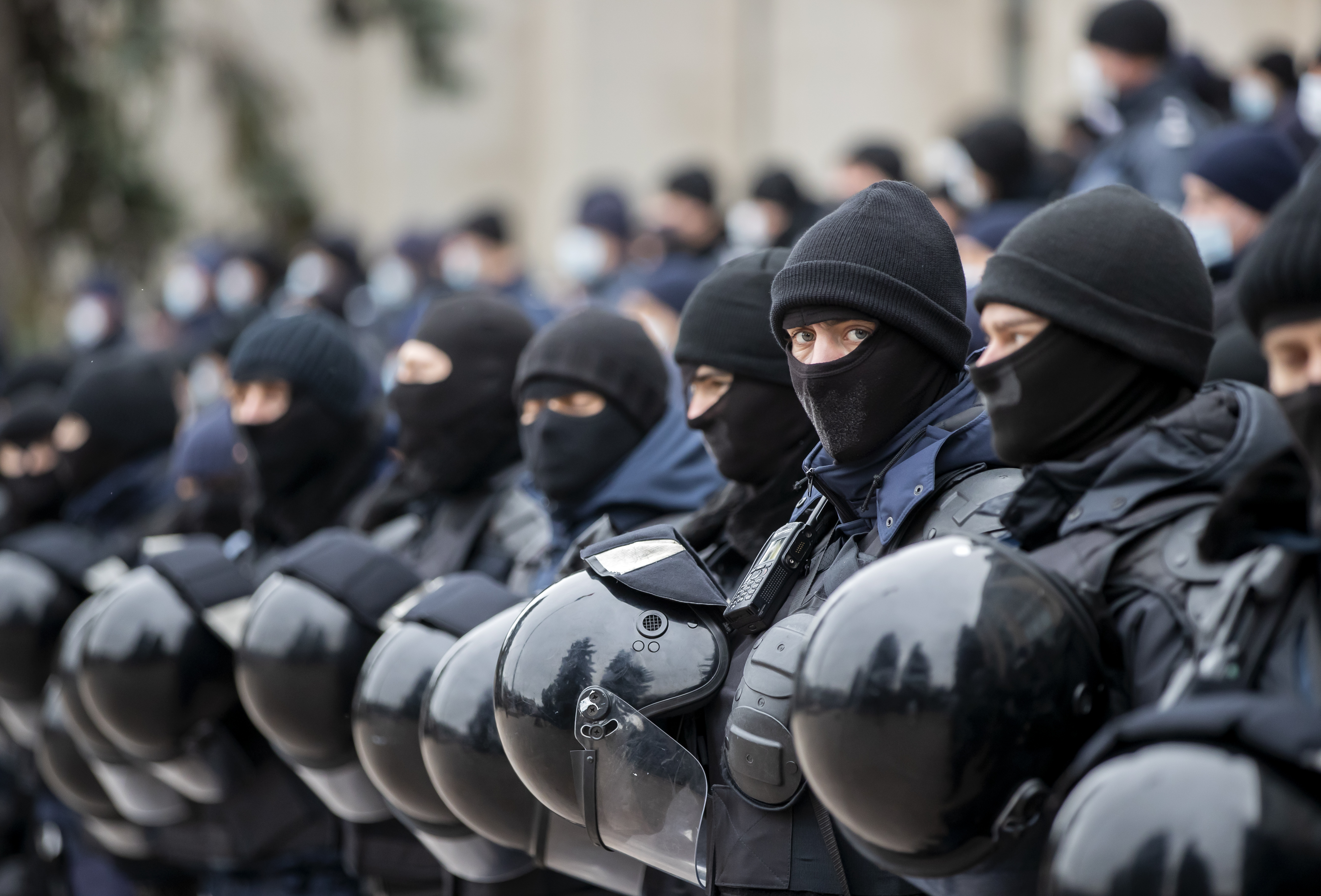 Moldavija,  Anti-government protest in Chisinau