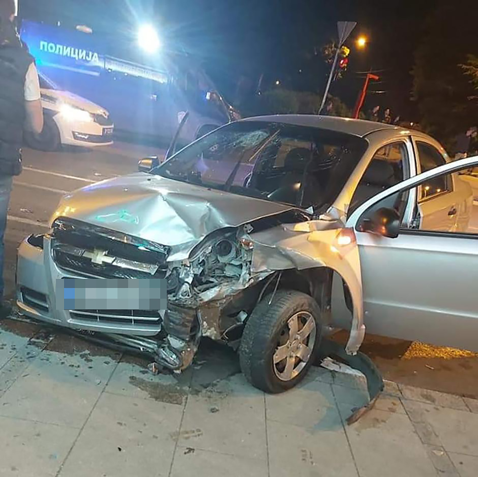 Arandjelovac, Aranđelovac, auto, automobil, saobraćajna nesreća, slupan auto Foto: Privatna arhiva