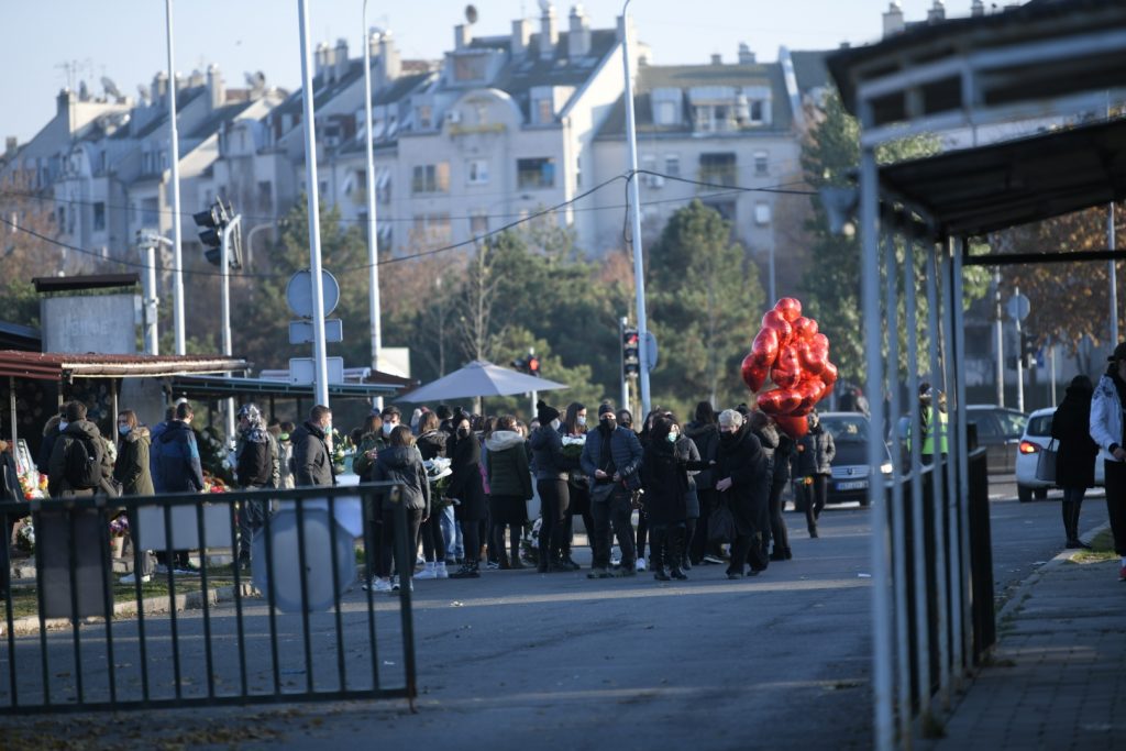 01.12.2020. Sahrana Minje Draganic, Minja Draganic sahrana, bezanijsko groblje