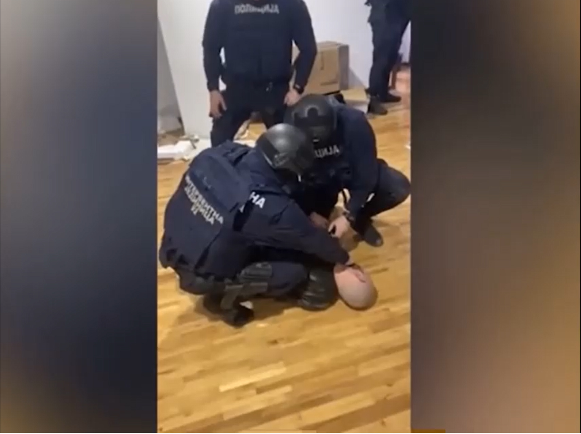 Miloš Andrejević, hapšenje, Levijatan Foto: Printscreen