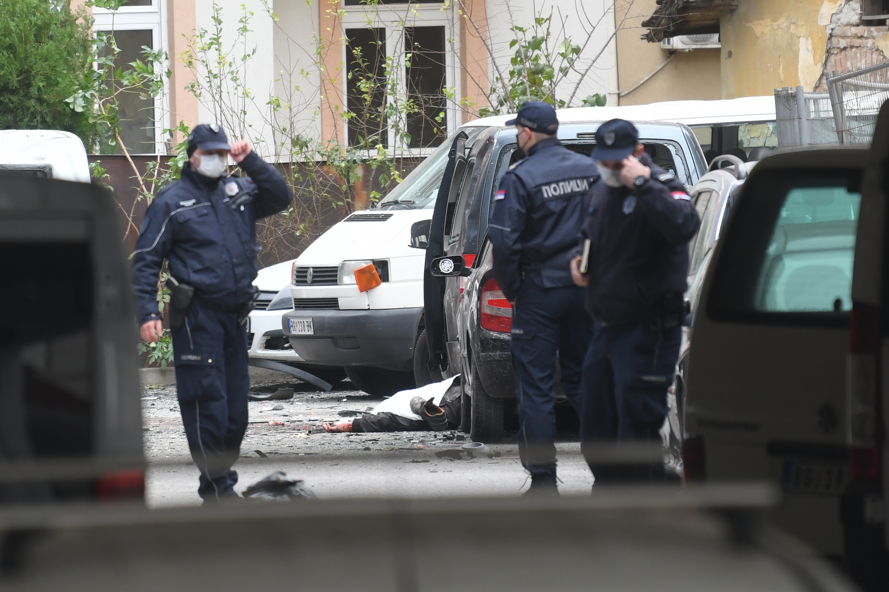 Beograd 04.12.2020. Eksplozija, Aberdareva ulica, Ilije Garašanina, RTS, eksplodirao auto, plinska boca,  policija Foto: Nemanja Jovanović/Nova.rs