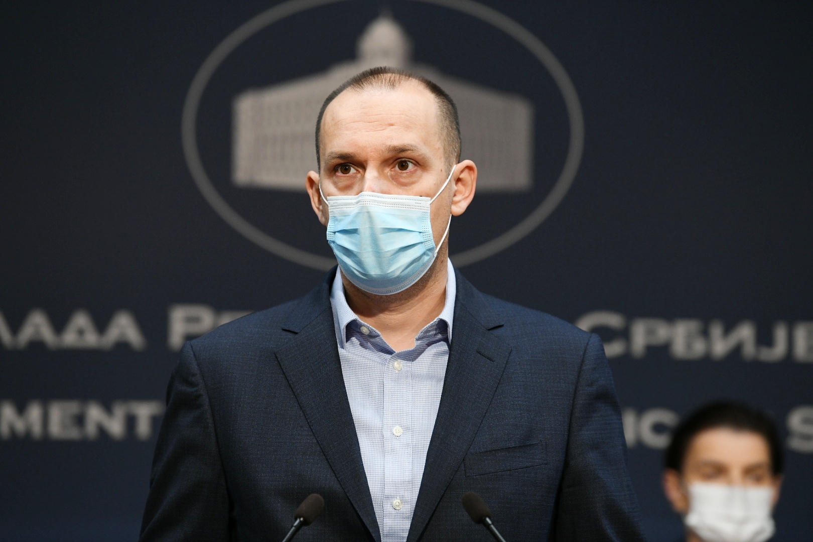 Beograd 15. novembar 2020. Vanredna sednica Vlade Srbije, zasedanje ministara povodom donosenja novih mera za suzbijanje sirenja pandemije koronavirusa Foto:Vesna Lalić/Nova.rs