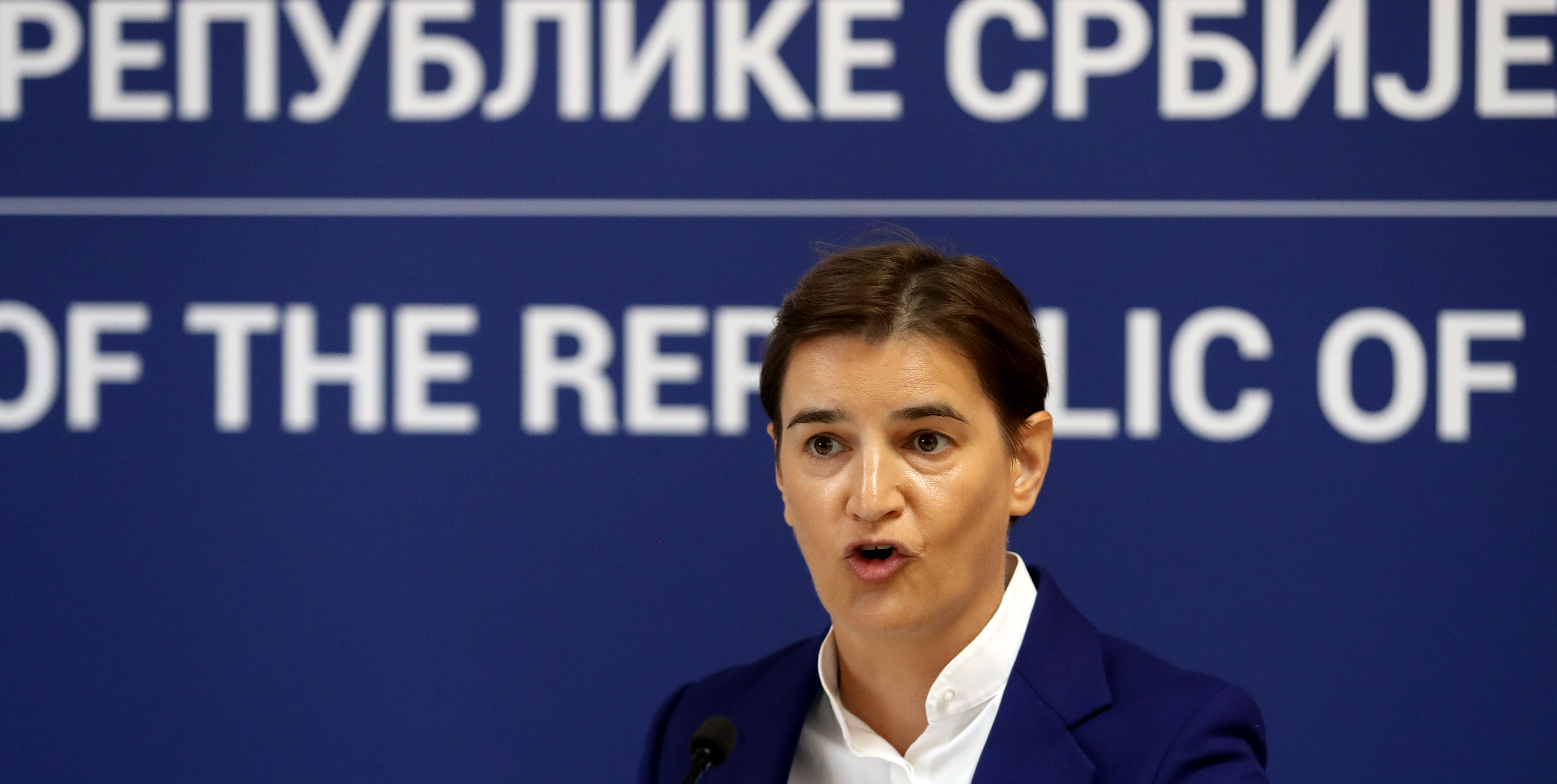 Slovenian Prime Minister Marjan Sarec in Belgrade