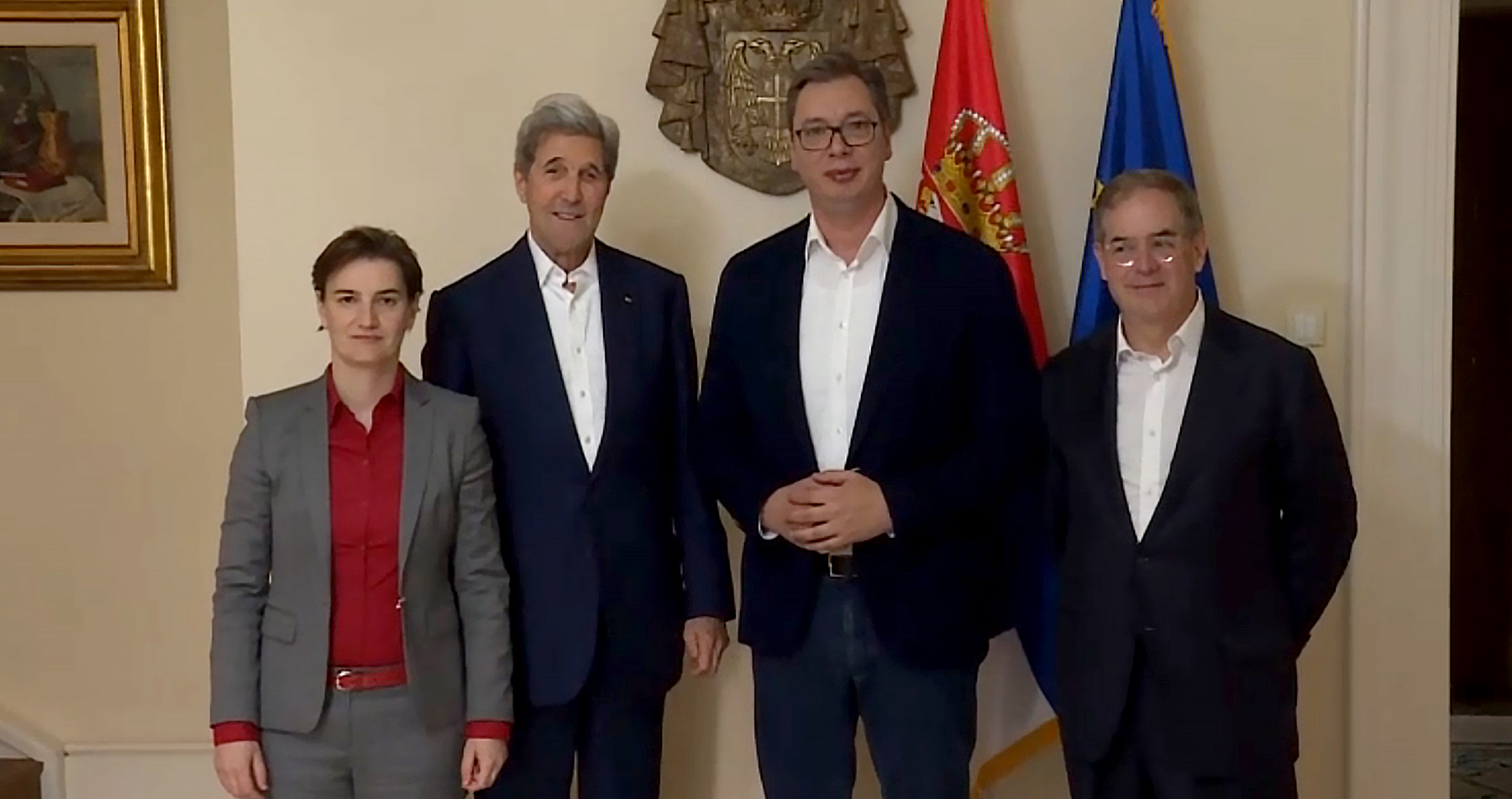 dzon keri aleksandar vucic i ana brnabic