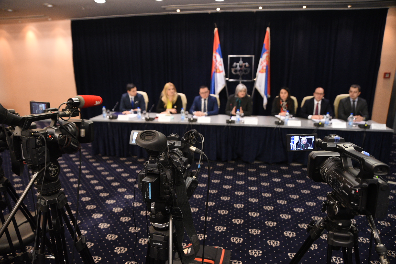 Beograd 11.03.2020. Narodna banka Srbije, konferencija za novinare Foto:Dragan Mujan/Nova.rs