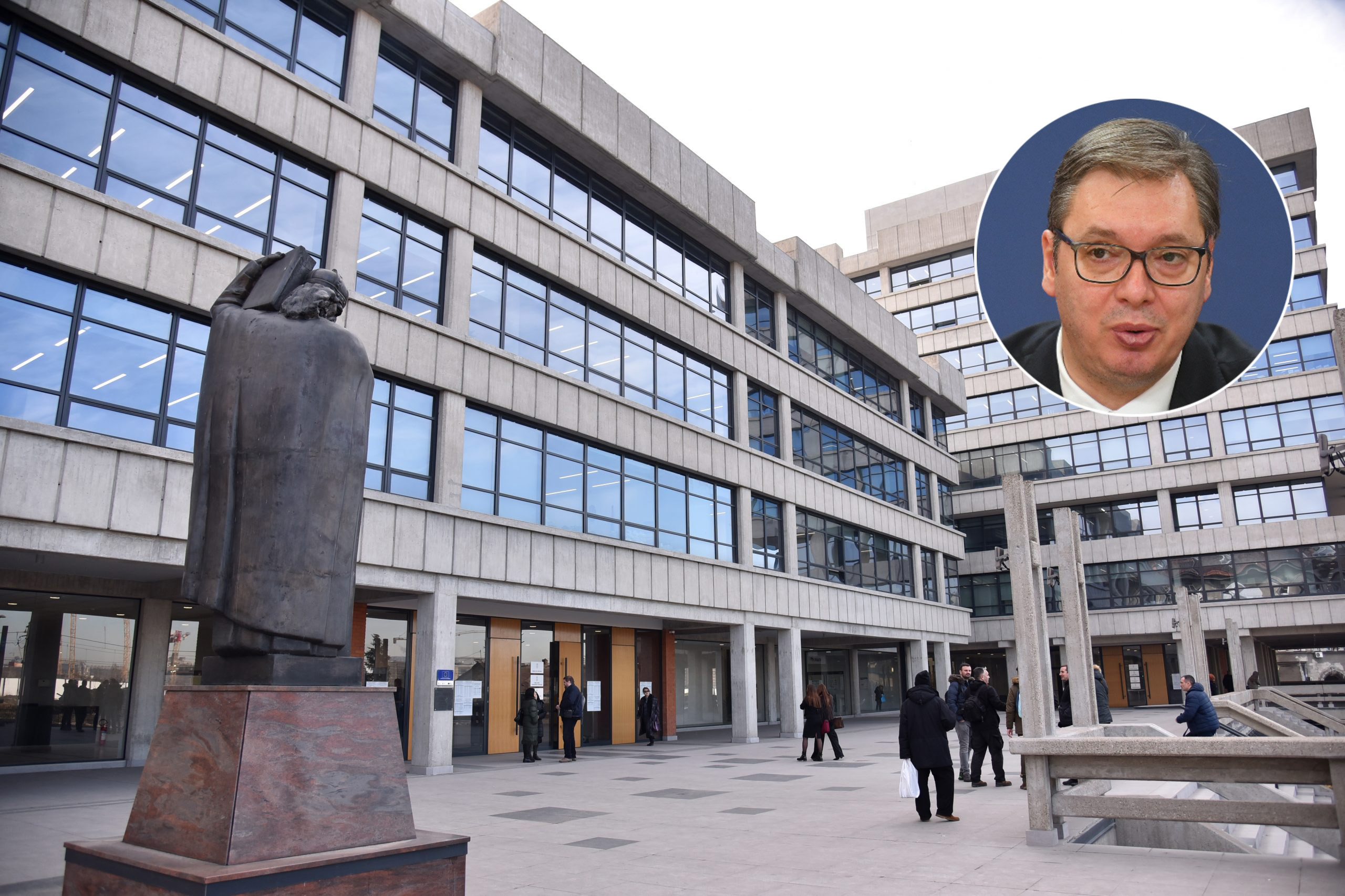 Palata pravde, Aleksandar Vučić, kombo Foto: Arhiva