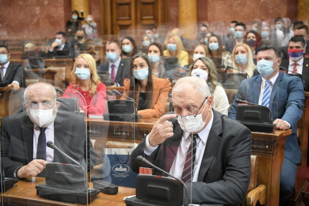 Beograd, 22.10.2020. Narodna Skupština, Sednica narodne skupštine, izbor predsednika Skupštine Foto: Dragan Mujan/Nova.rs