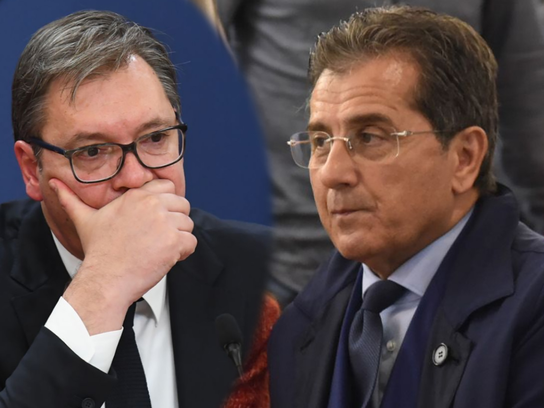 Aleksandar Vucic i Vladimir Beba Popovic