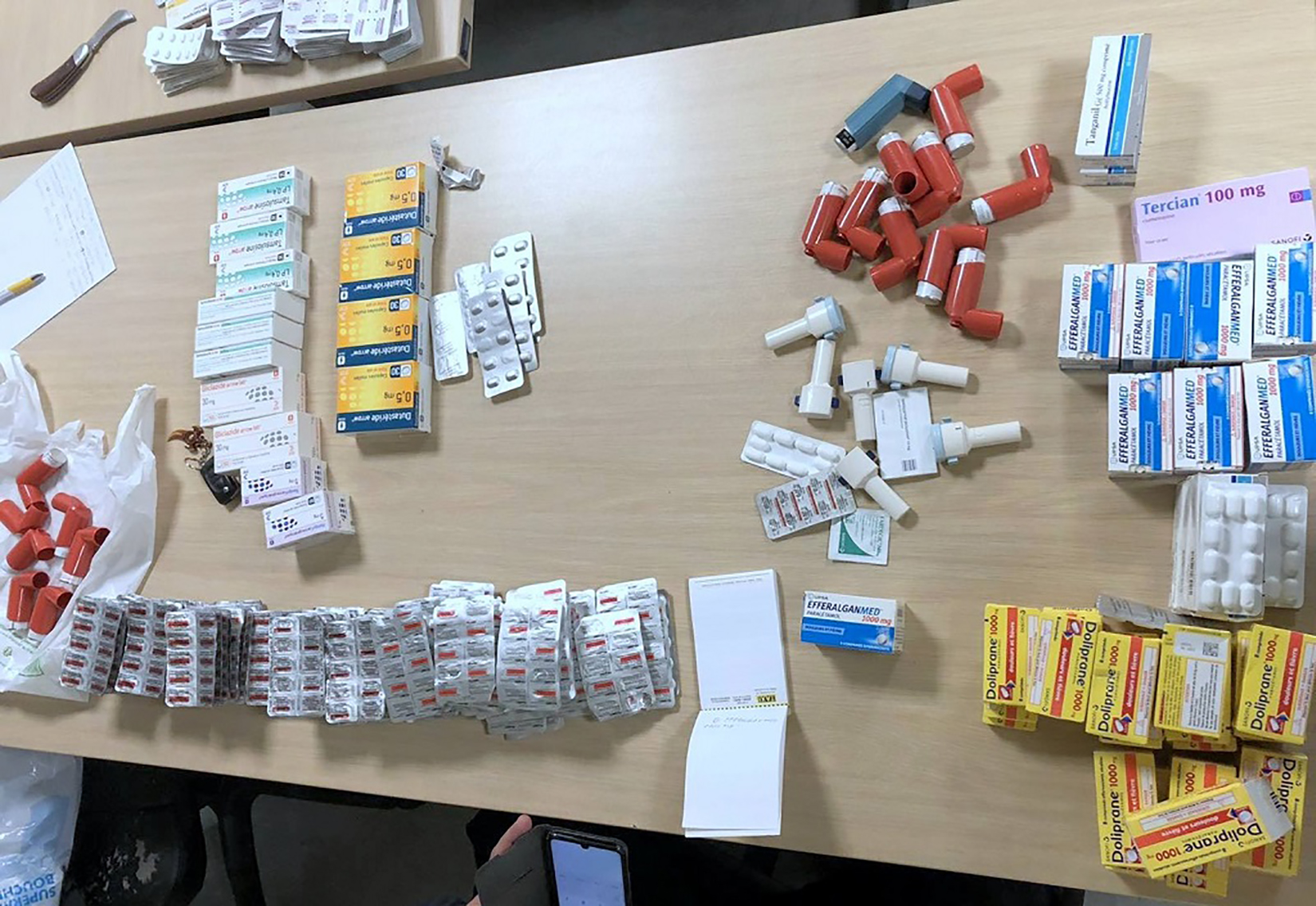 zaplenjeni lekovi na Batrovcima 09 12 2020