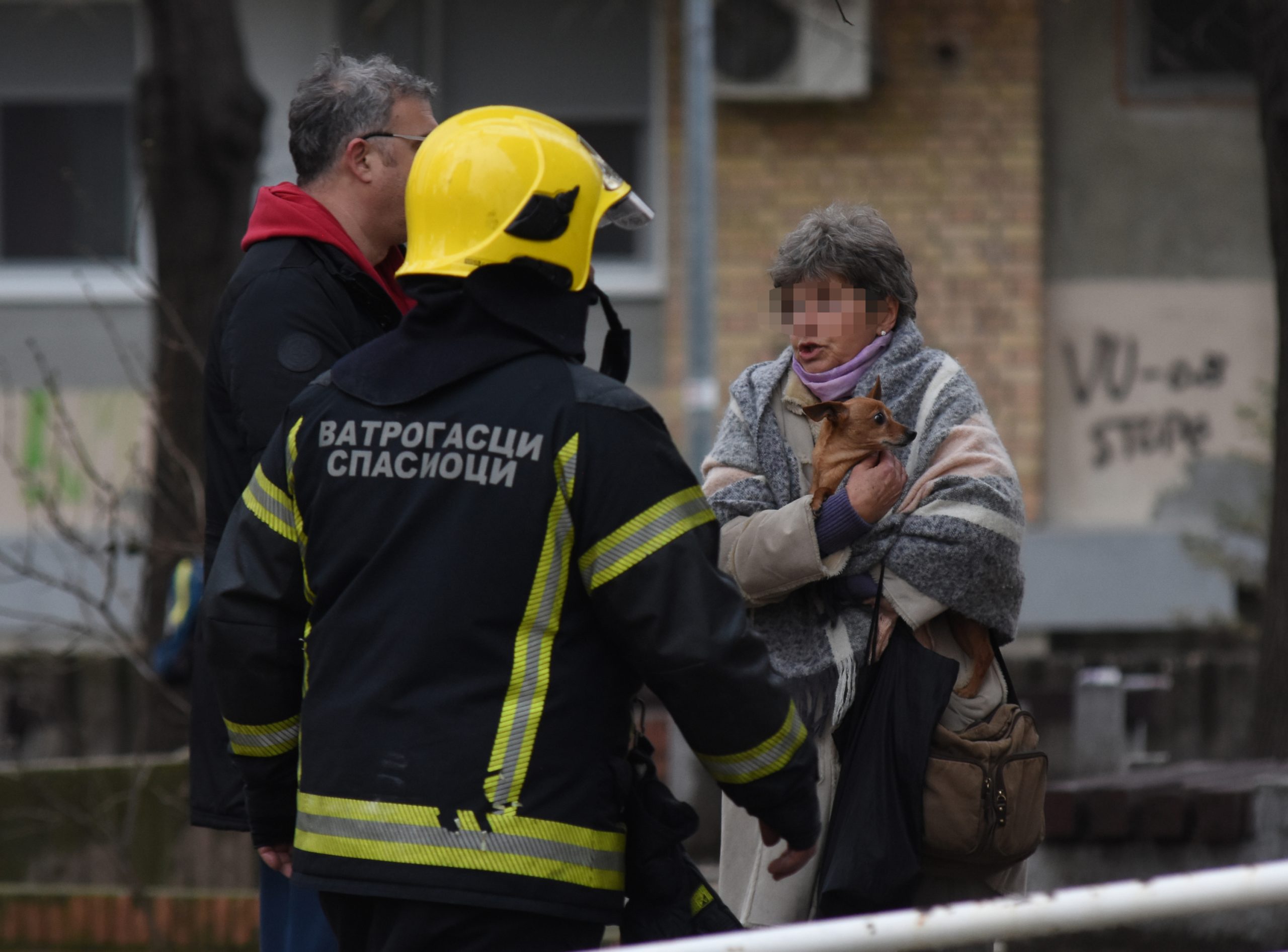 Novi Sad 10.12.2020. Pozar u Novom Sadu