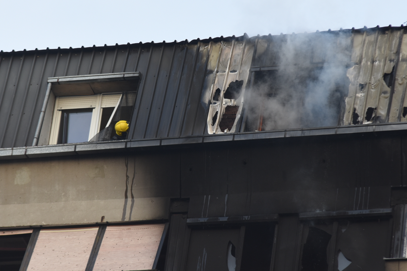 Novi Sad 10.12.2020. Pozar u Novom Sadu