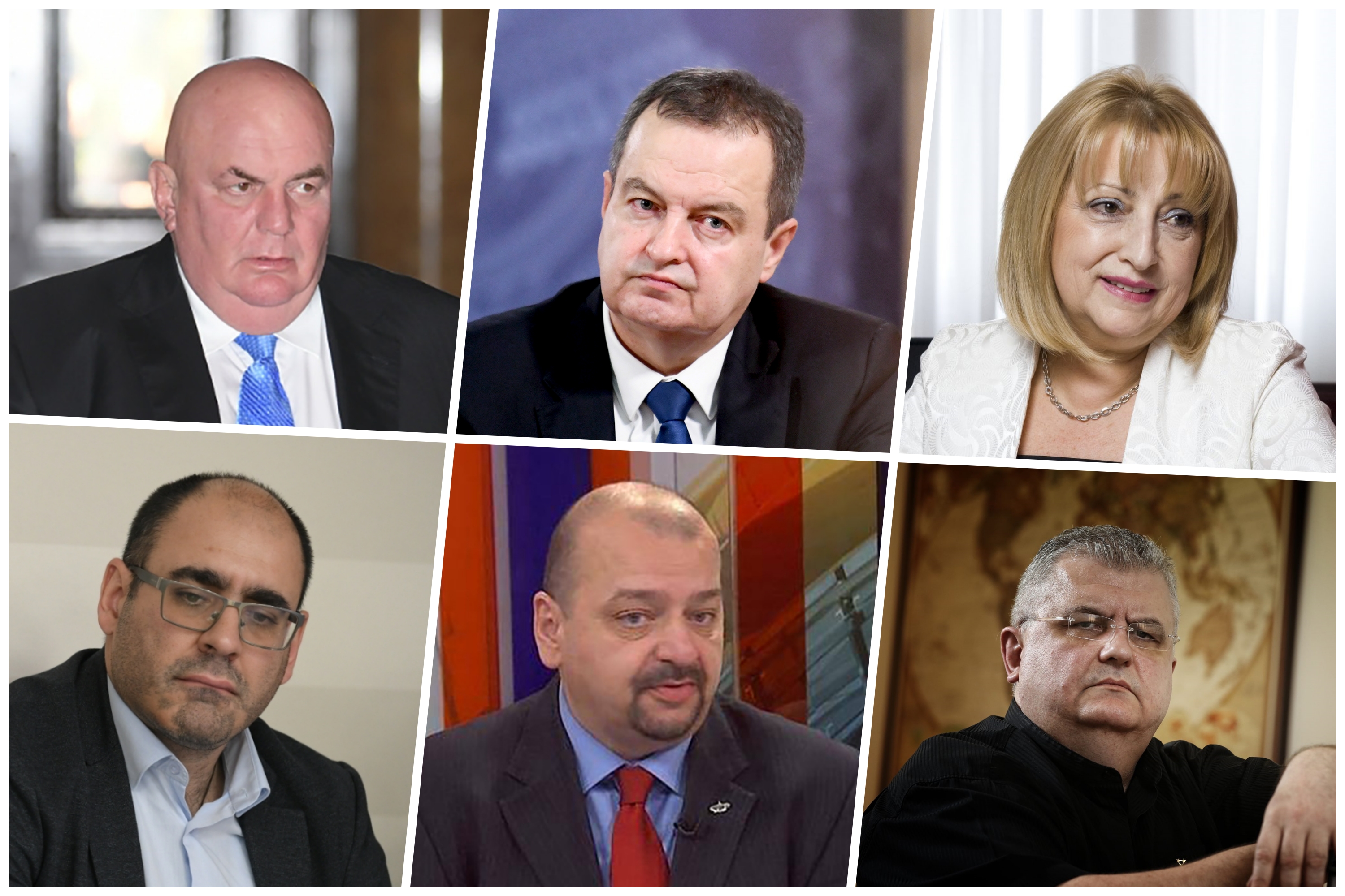 političari protiv korone: Palma, Slavica Đukić Dejanović, Ivica Dačić, Vladimir Đukanović, Dragan Šormaz, Nenad Čanak