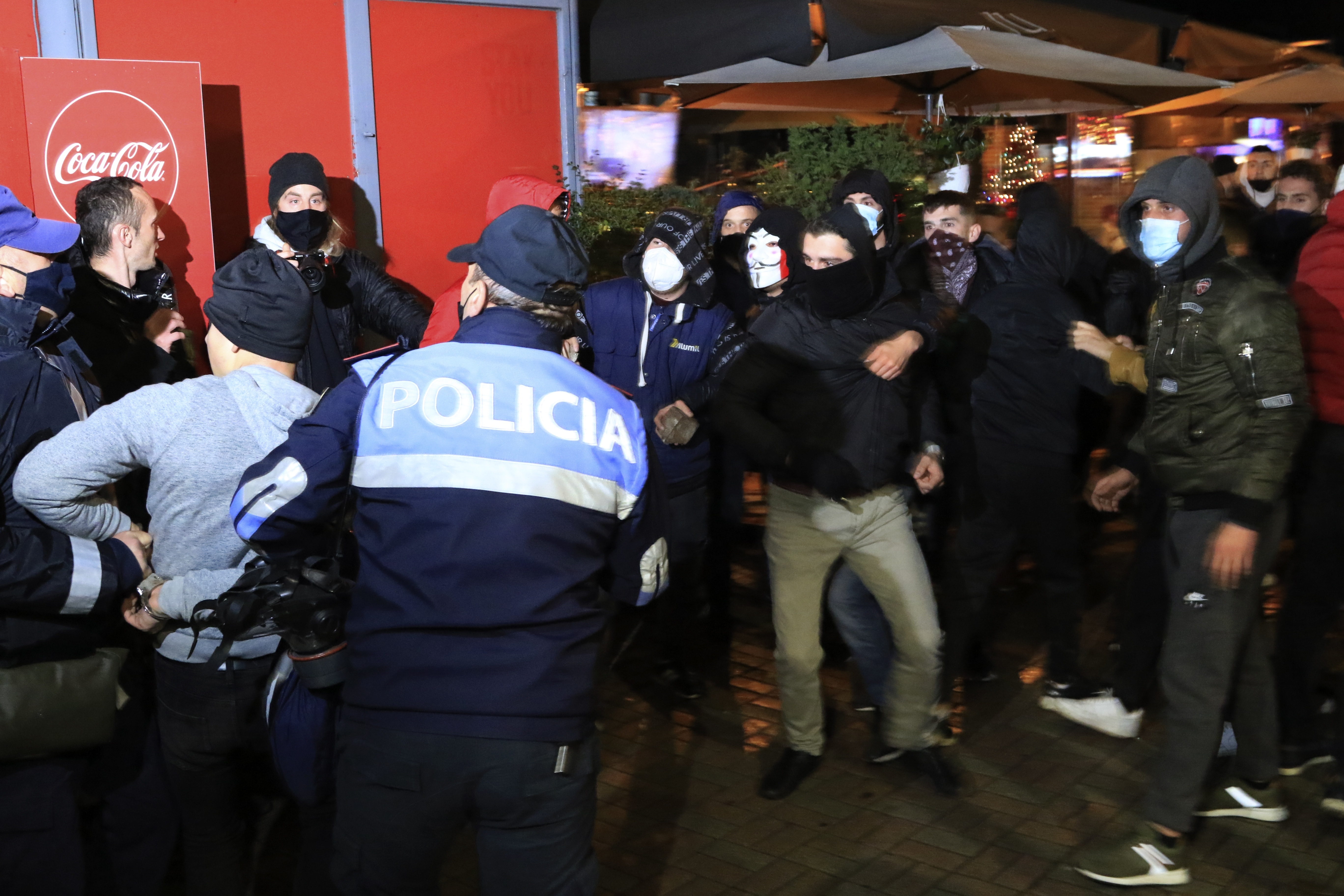 Albania Killing Protest