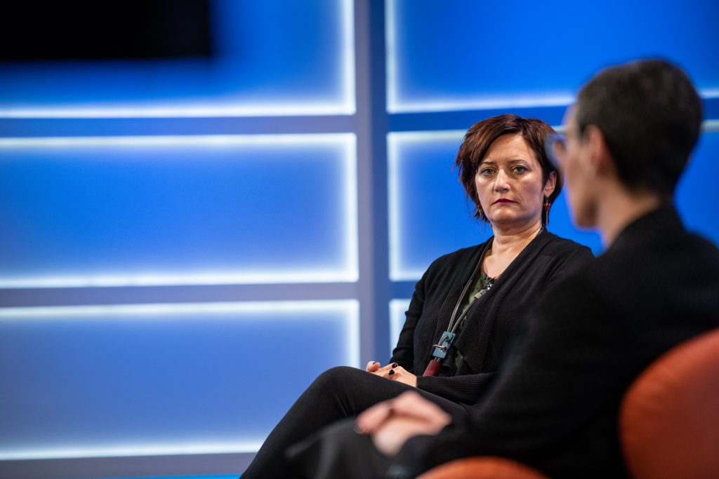 Beograd 15.11.2020. Milica Kralj, emisija Utisak nedelje Foto: Ivan Dinić/Nova S