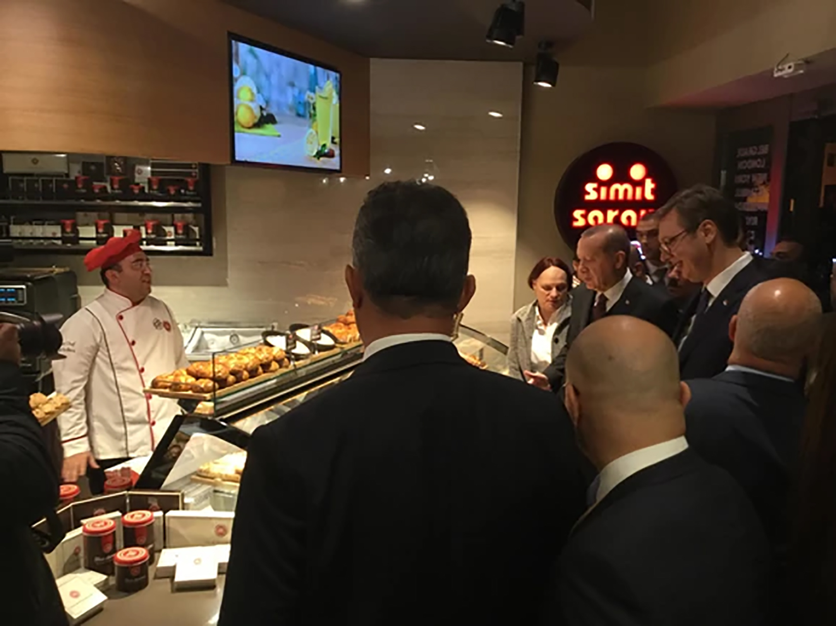 Aleksandar Vučić, Redžep Tajip Erdogan, pekara Simit Sarayi, poseta Foto: Promo