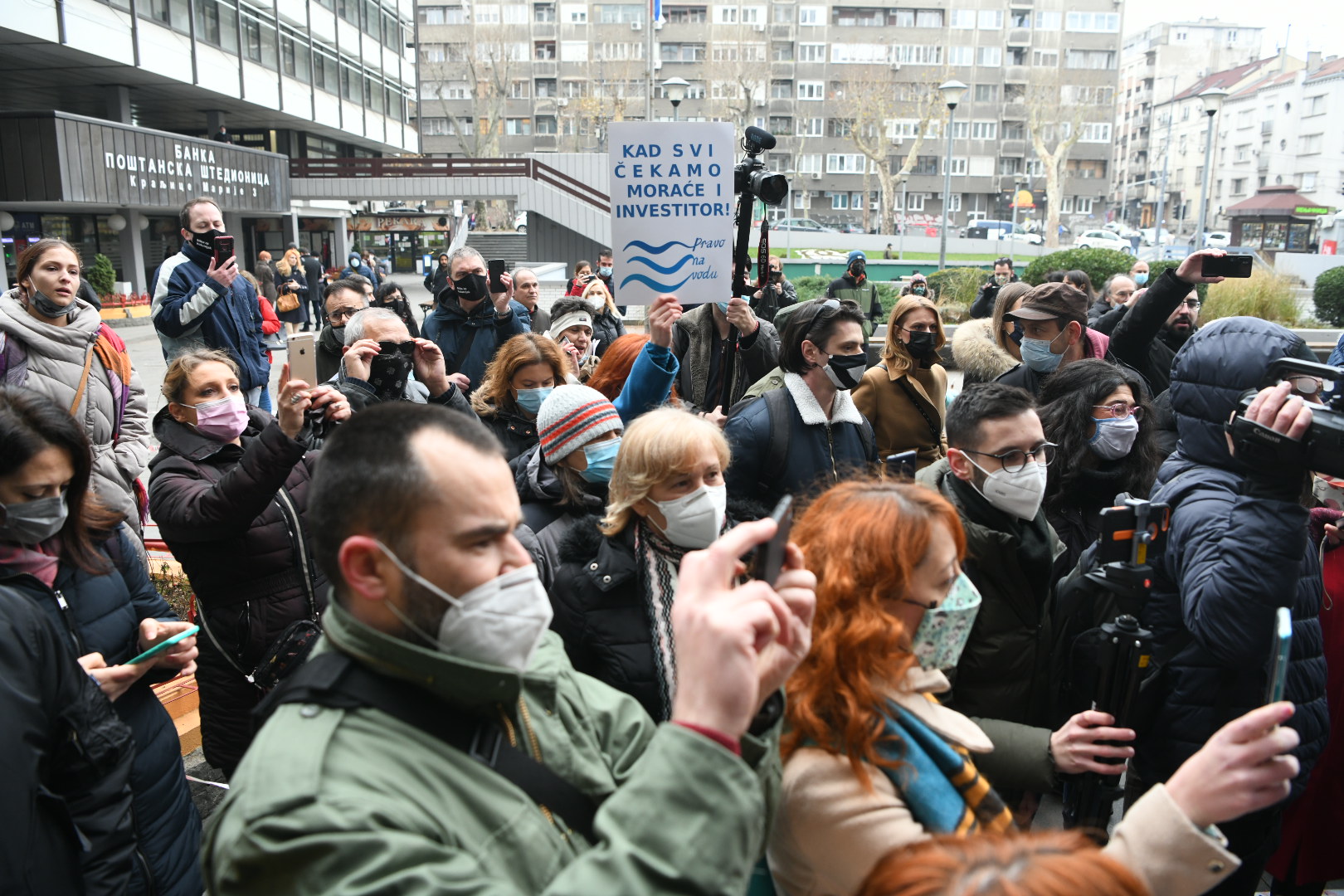 Beograd 15.12.2020. Bitka za Košutnjak, protest, konferencija za novinare, kzn, kzš Foto: Vesna Lalić/Nova.rs