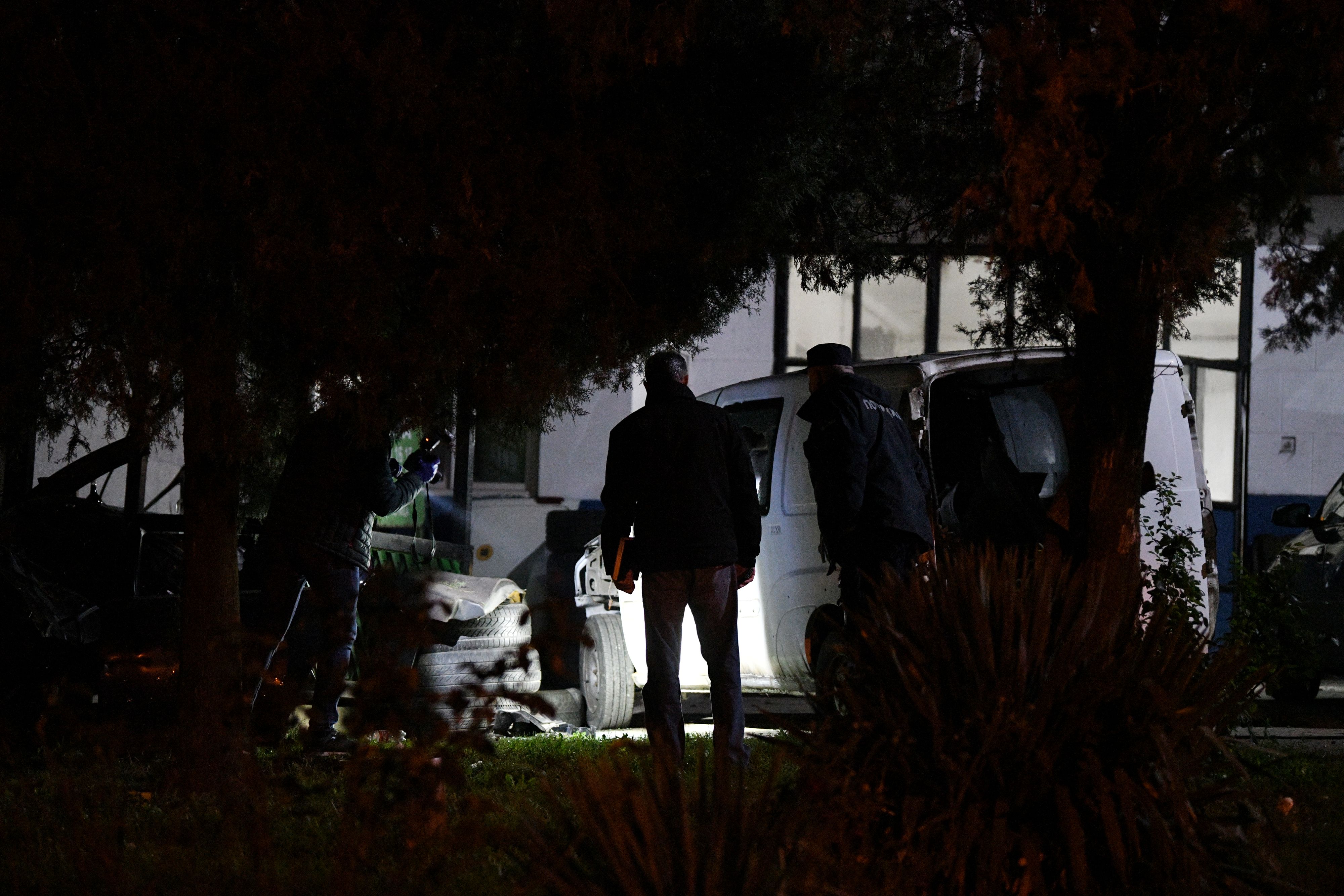 Beograd 19.11.2020. Kaluđerica, Kaludjerica, bačena bomba, bombaški napad, hronika Foto: Filip Krainčanić/Nova.rs