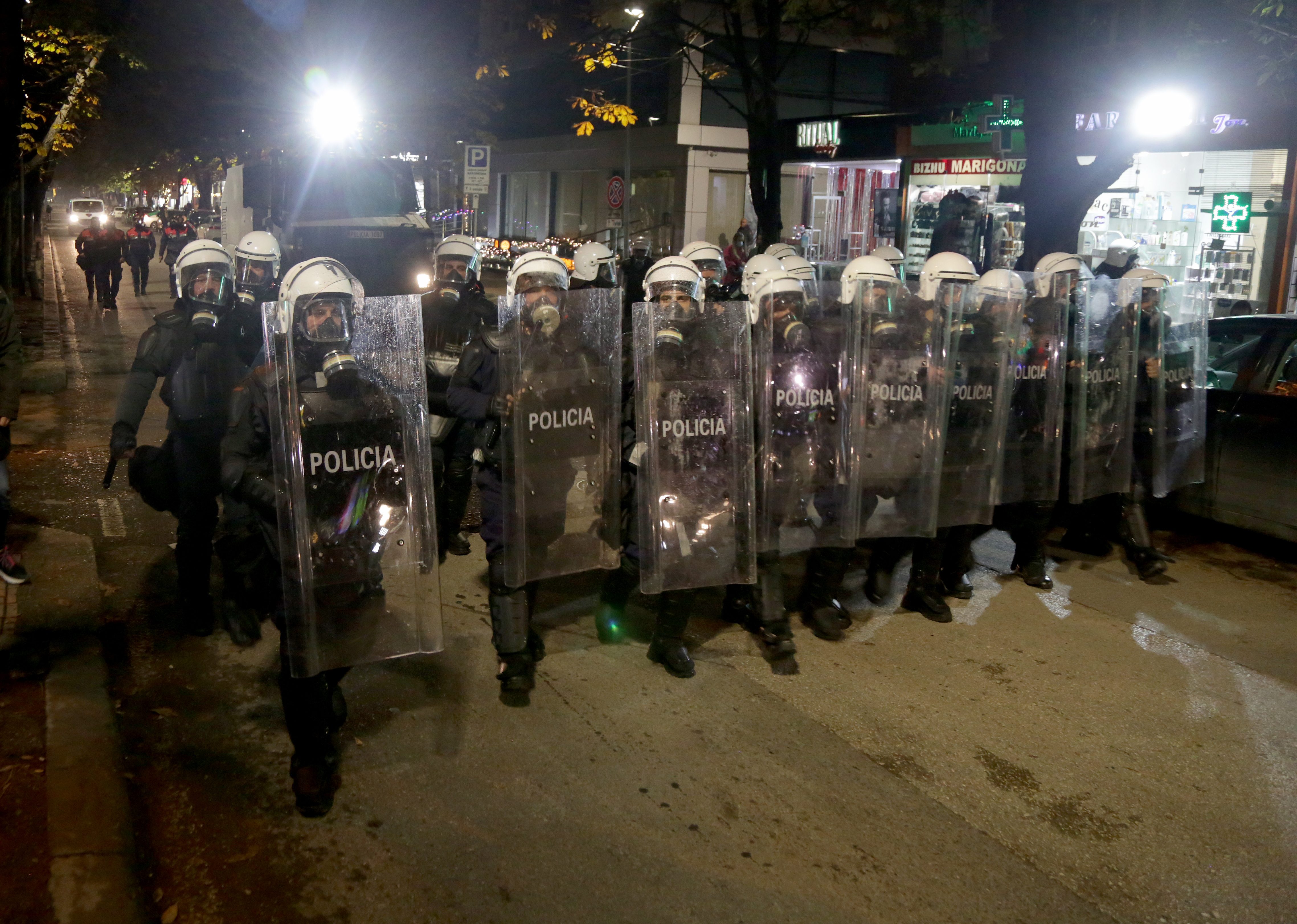 Albania protest against police violence