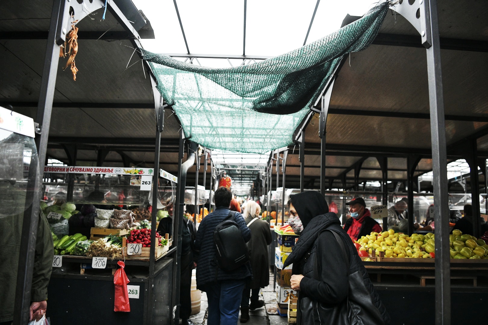 Beograd, 31.10.2020. Kalenić pijaca, povrće, voće, tezga, tezge Foto: Vesna Lalić/Nova.rs