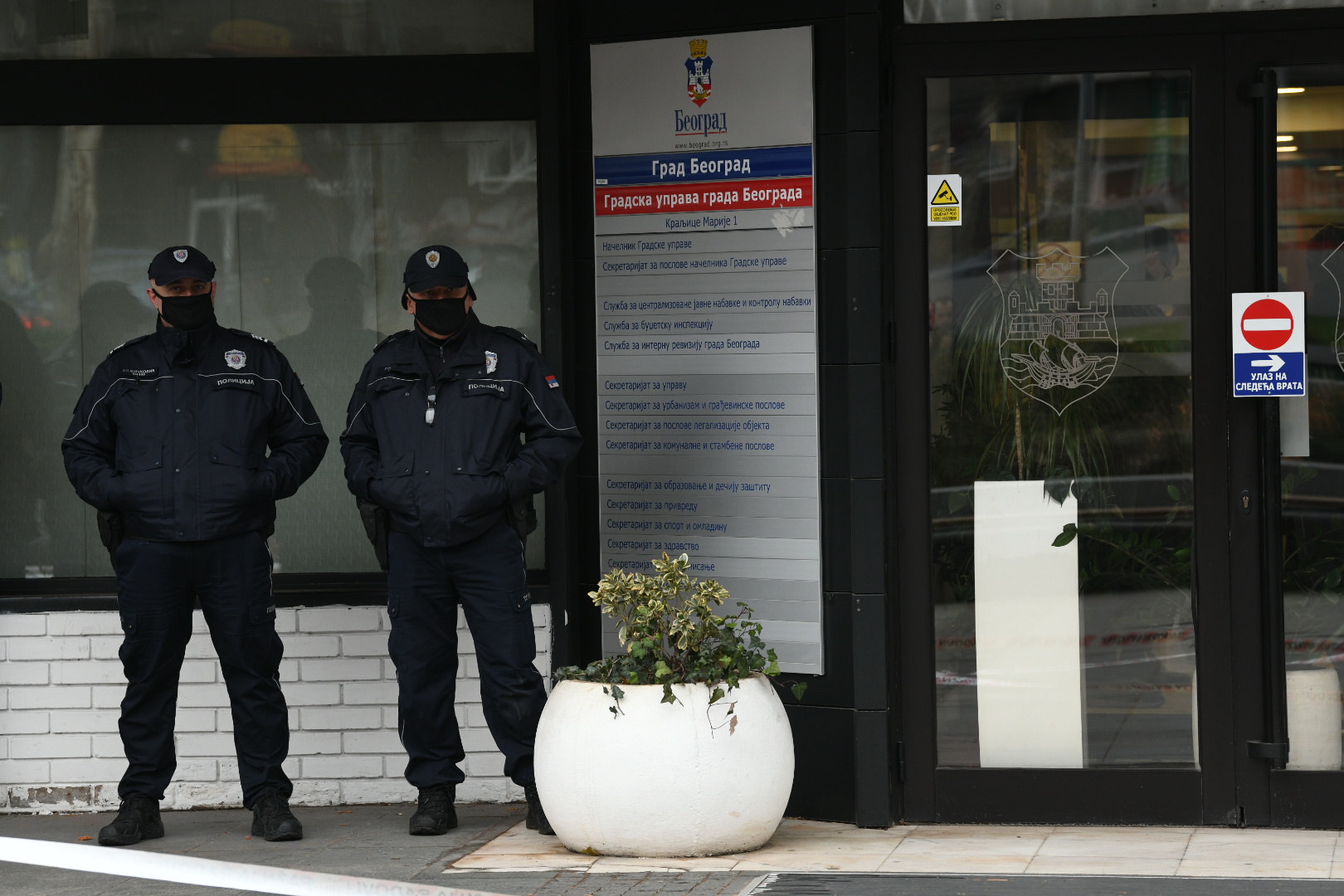 Beograd 15.12.2020. Bitka za Košutnjak, protest, konferencija za novinare, kzn, kzš, gradska uprava beograd policija  Foto: Vesna Lalić/Nova.rs