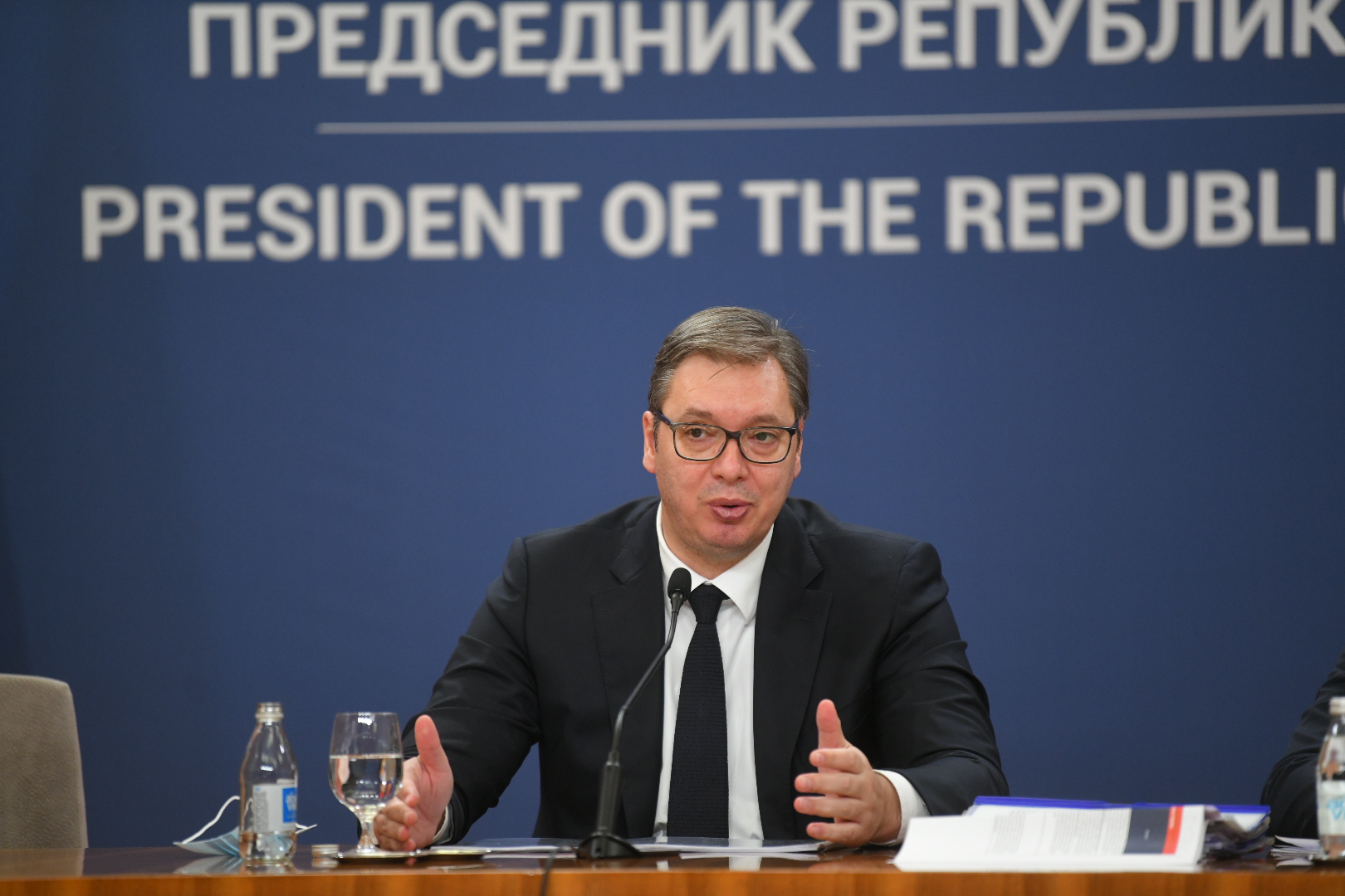 Beograd, 09.12.2020. Palata Srbije, predsednik Srbije Aleksandar Vučić sastaće se s ministrima i direktorima javnih preduzeća zaduženim za strateške projekte infrastrukture, rudarstva, energetike i privrede. Foto: Nemanja Jovanović/Nova.rs