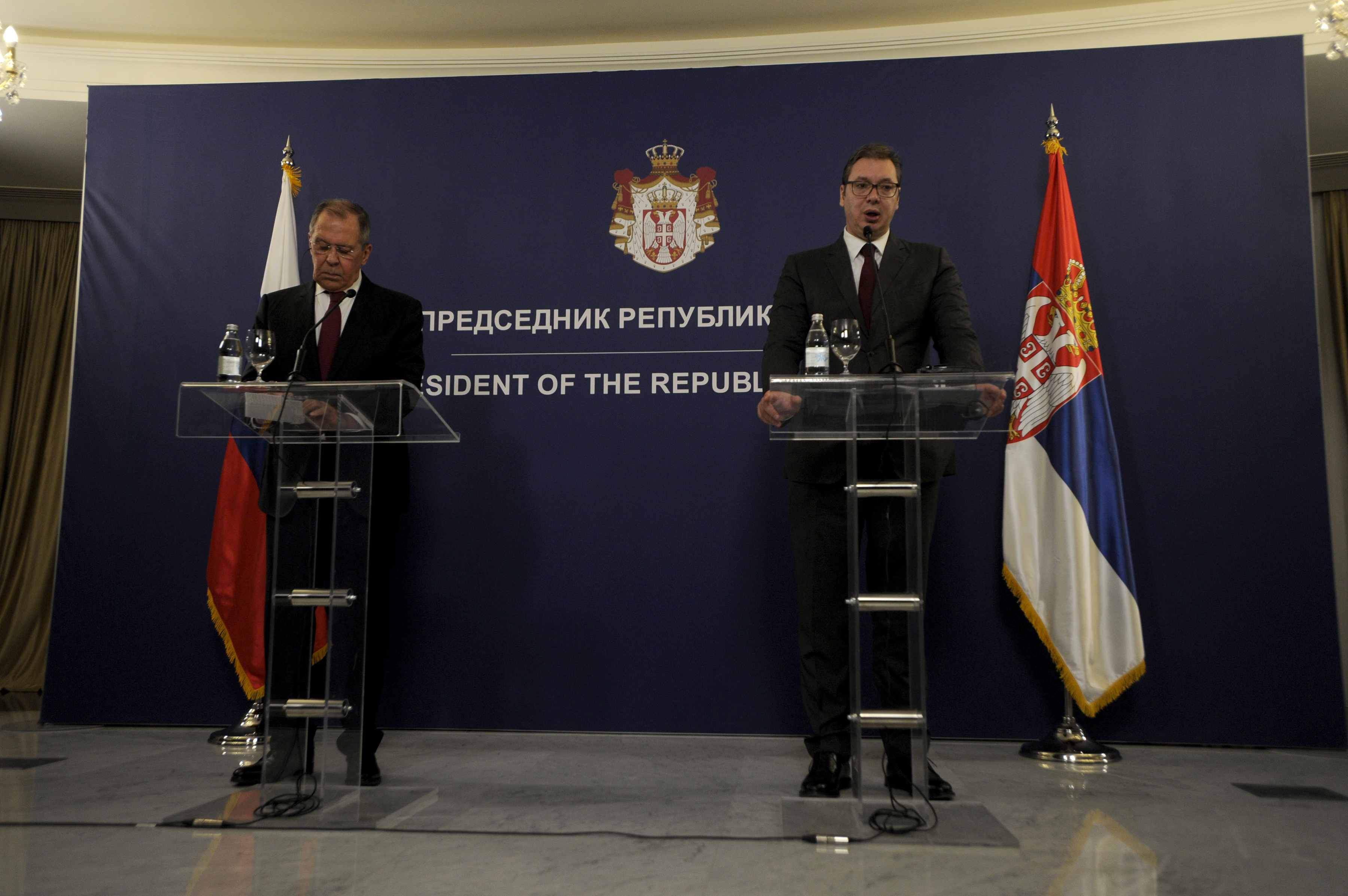 SERGEJ LAVROV I ALEKSANDAR VUCIC