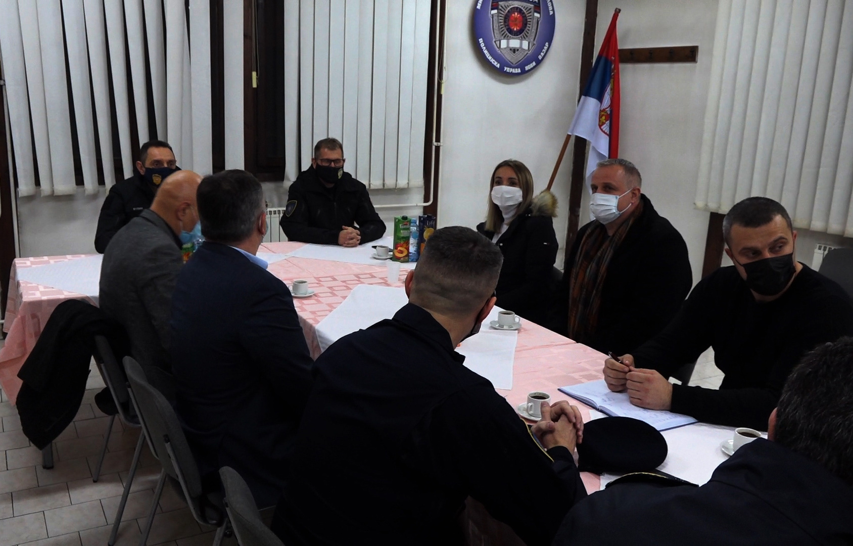 Aleksandar Vulin, Vladimir Rebić, PU Novi Pazar, policijska uprava Novi Pazar Foto: MUP Srbije