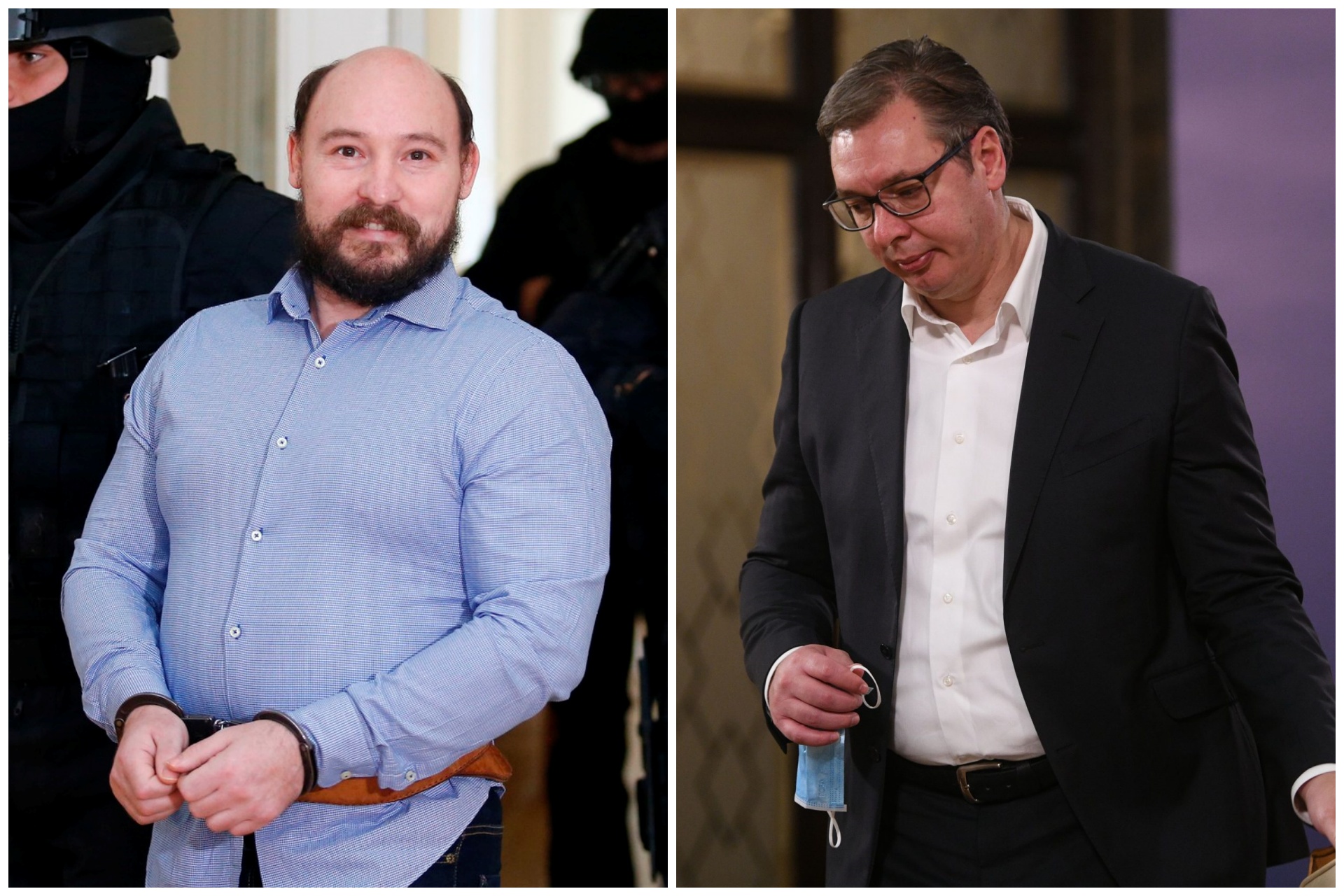 Čaba Der, Aleksandar Vučić