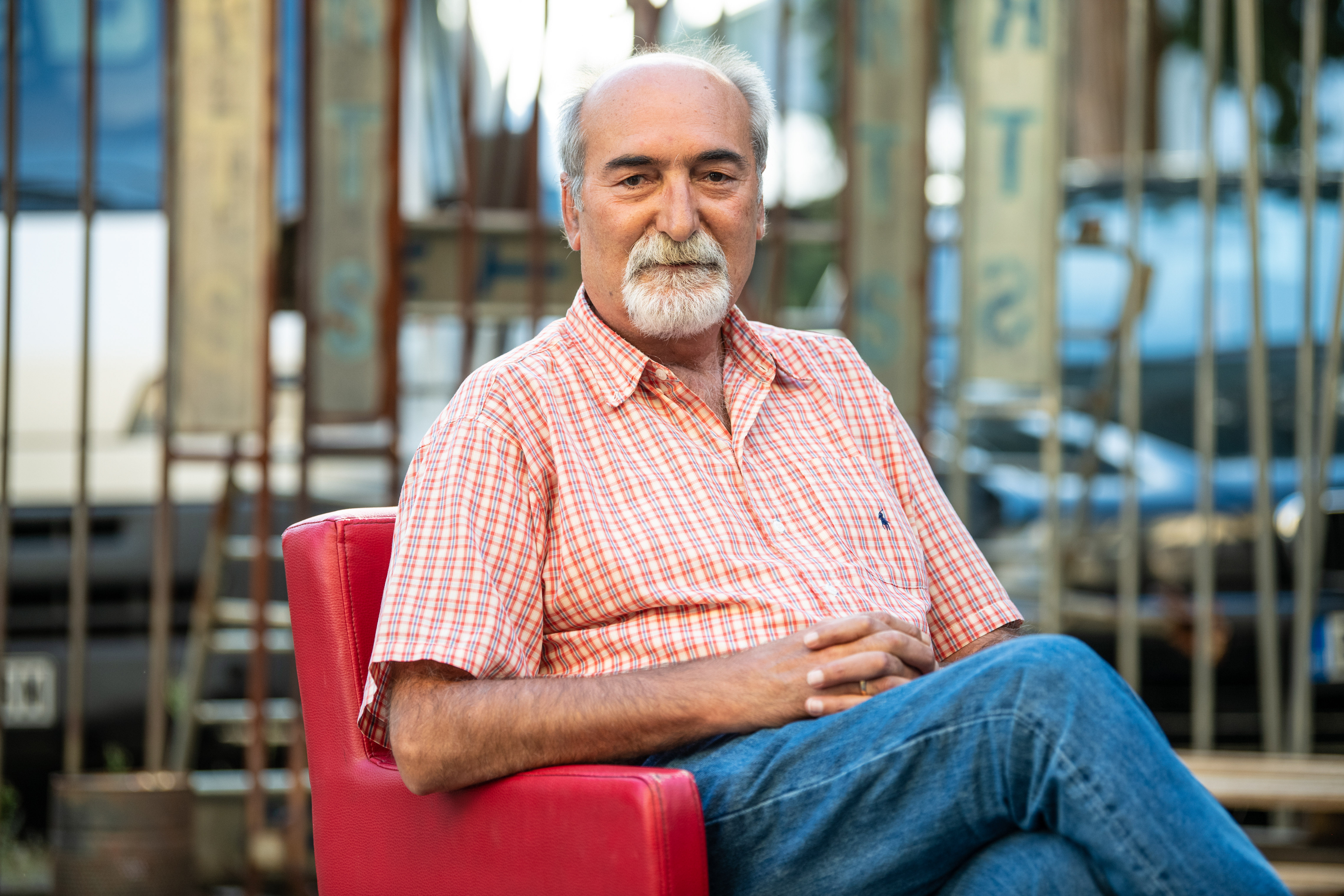 Beograd 27. avgust 2020. Milan Culibrk, Nusicijada, snimanje Foto:Dragan Mujan/Nova.rs